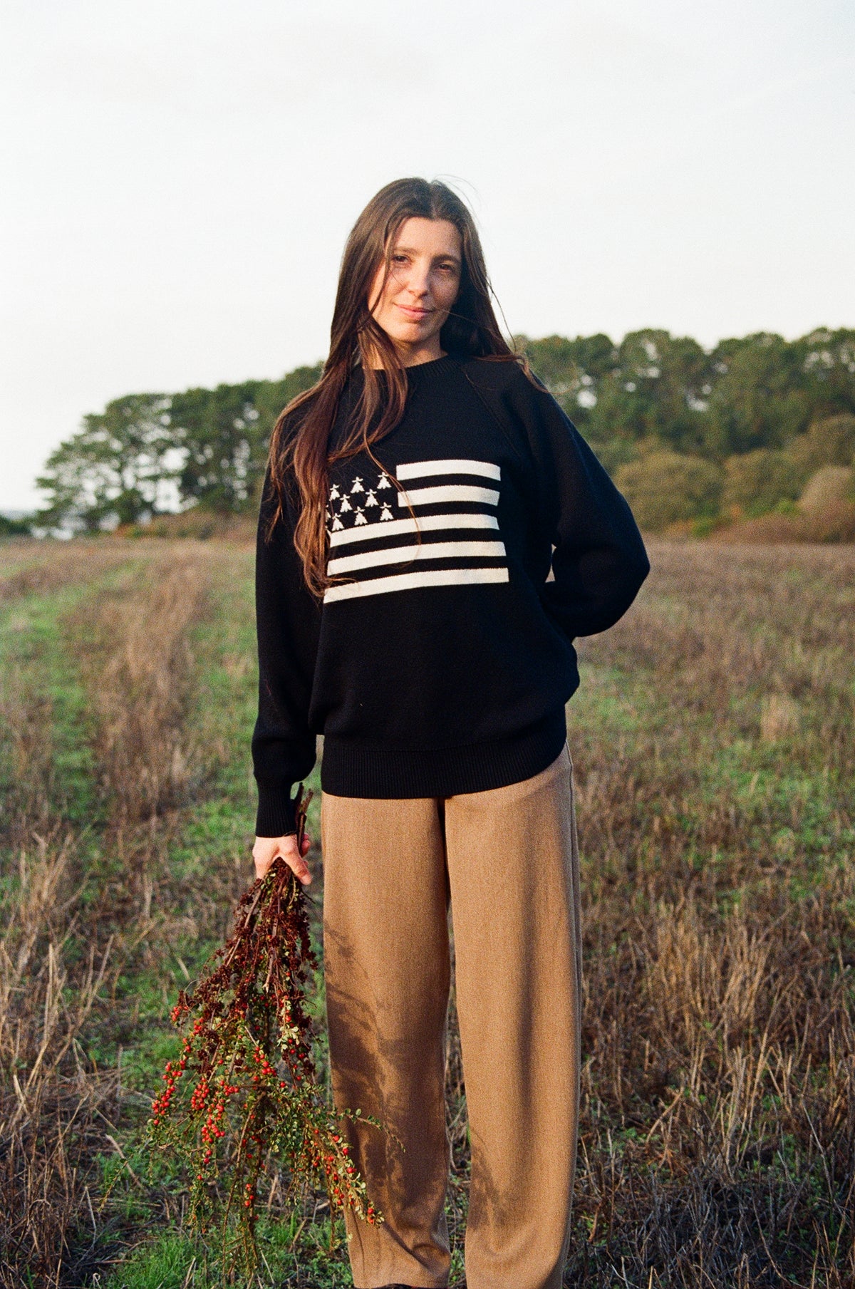 Pull Gwenn Ha Du- Noir et écru