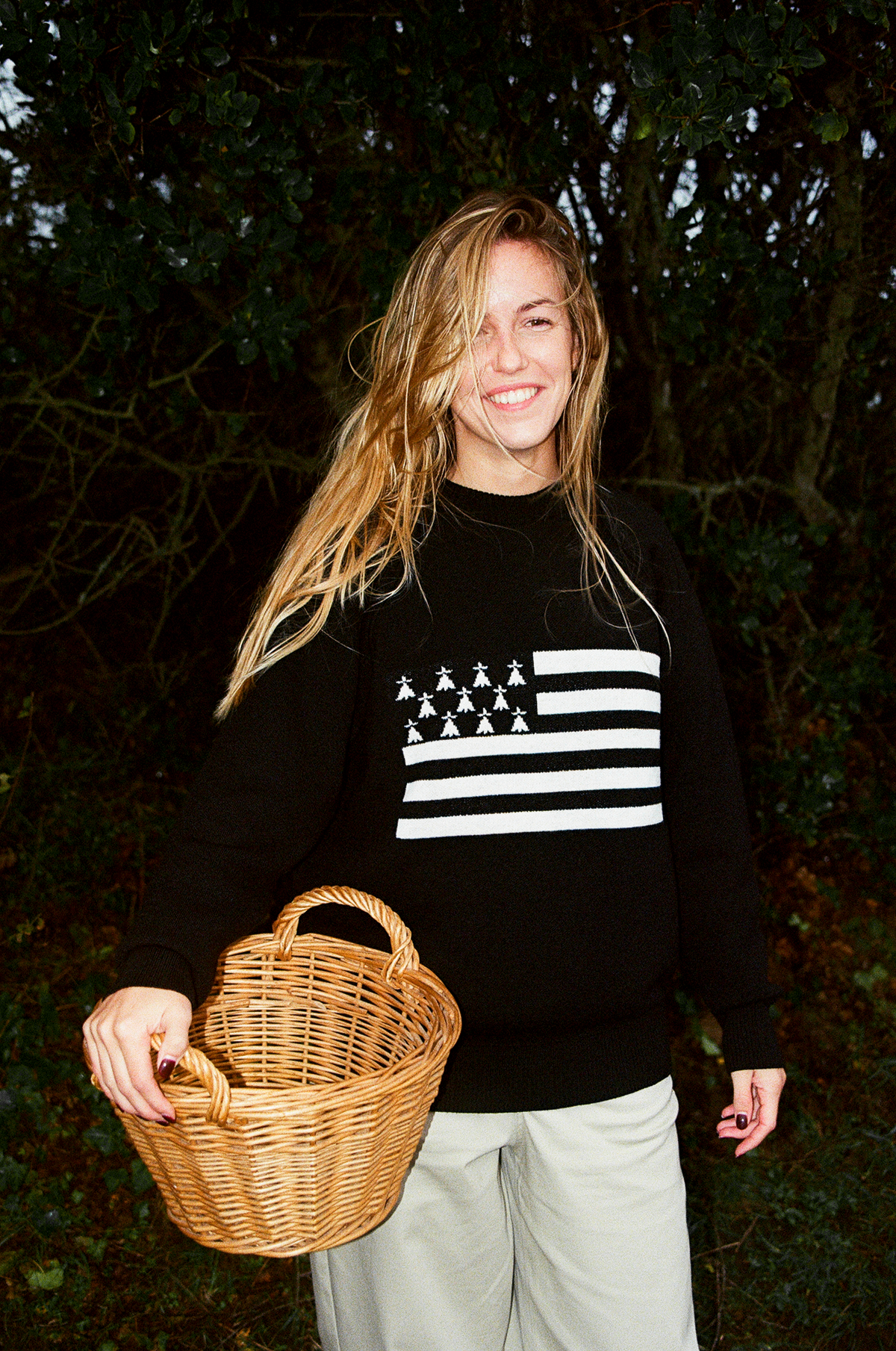 Pull Gwenn Ha Du- Noir et écru