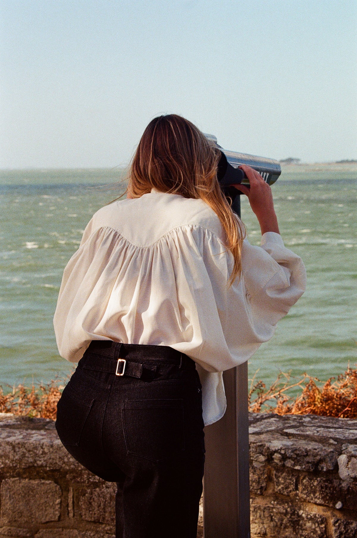 Blouse Bourrasque- Ecru