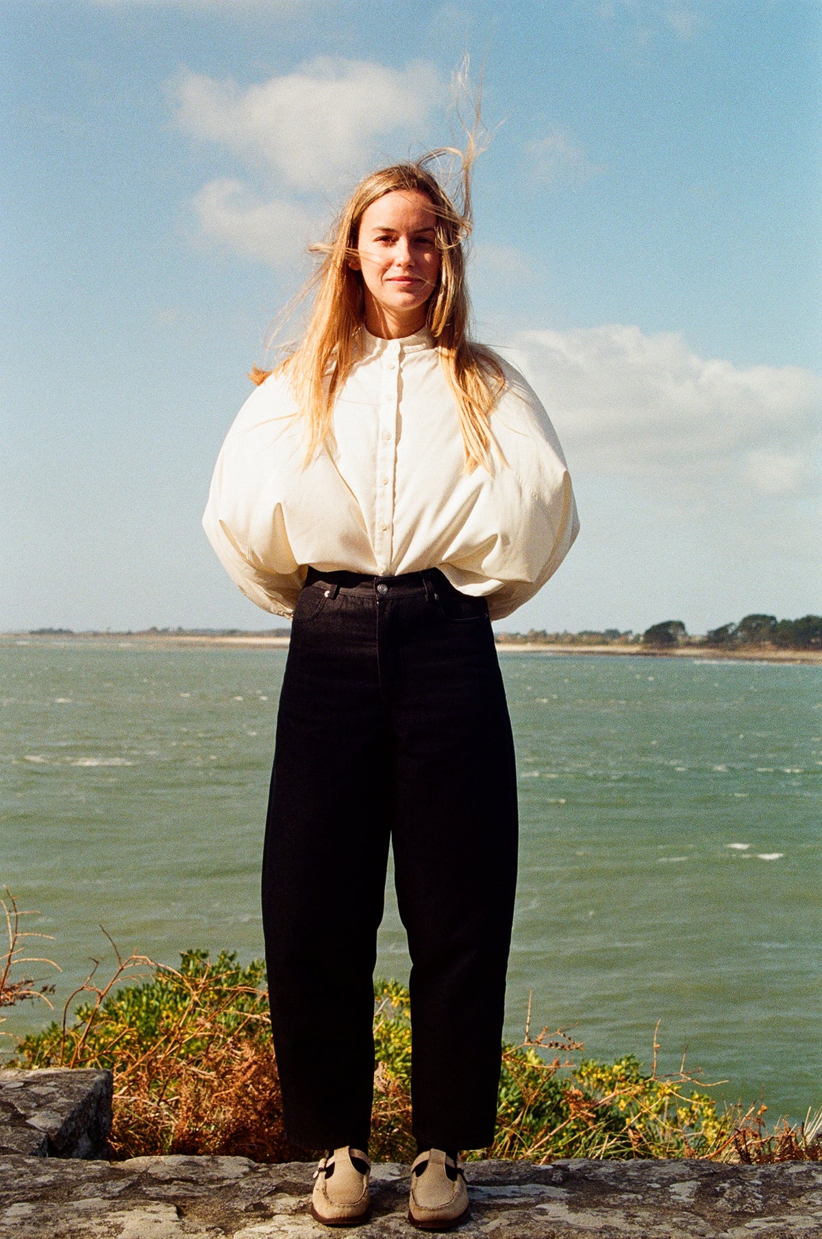 Blouse Bourrasque- Ecru