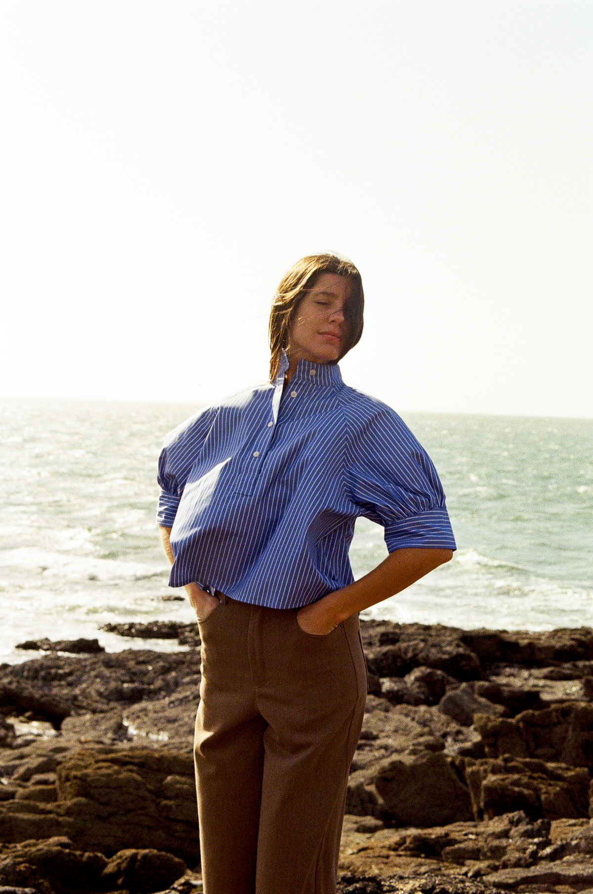 Blouse Zodiaque- Bleu Blanc