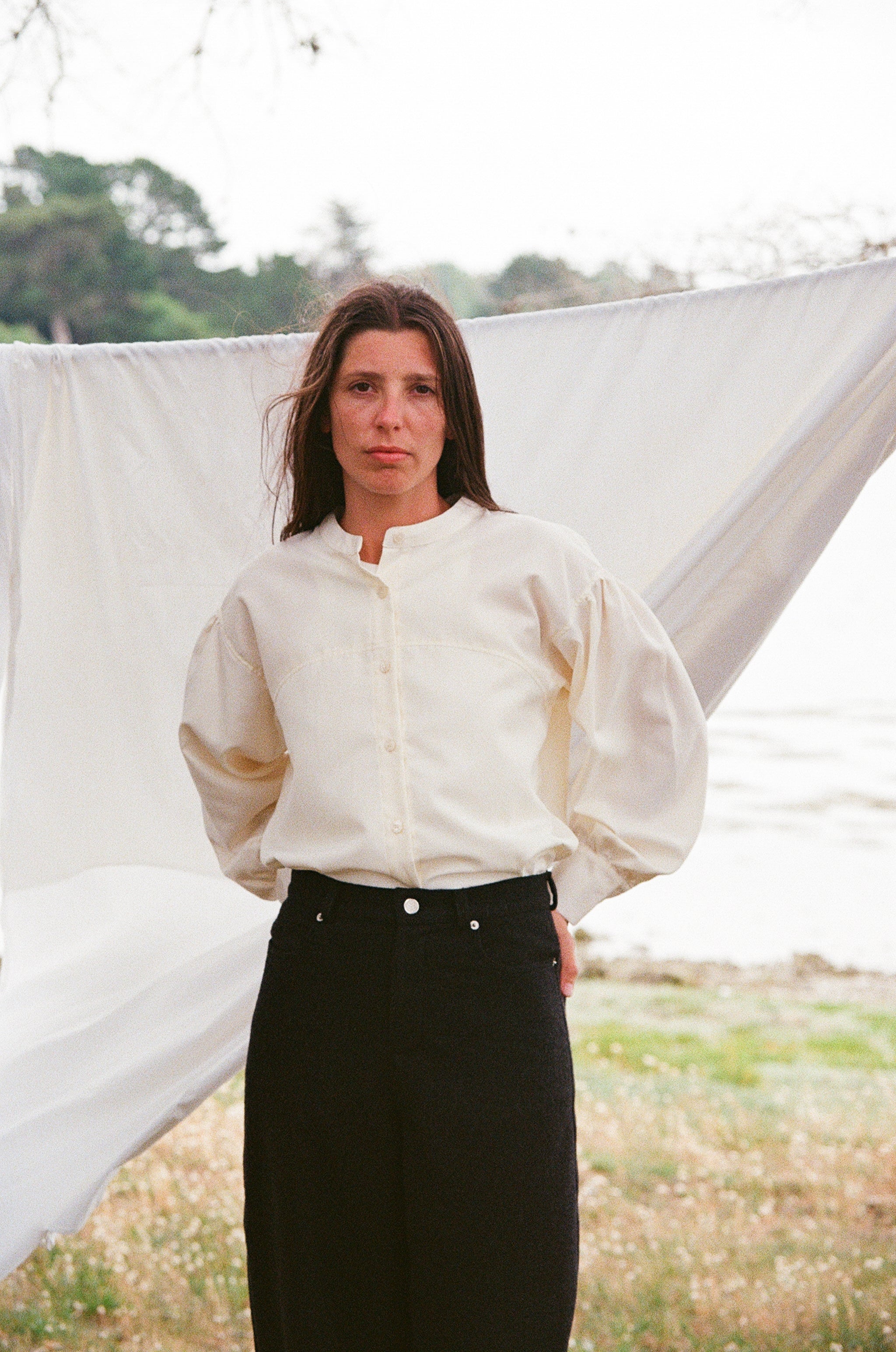 Blouse Wave- Ecru