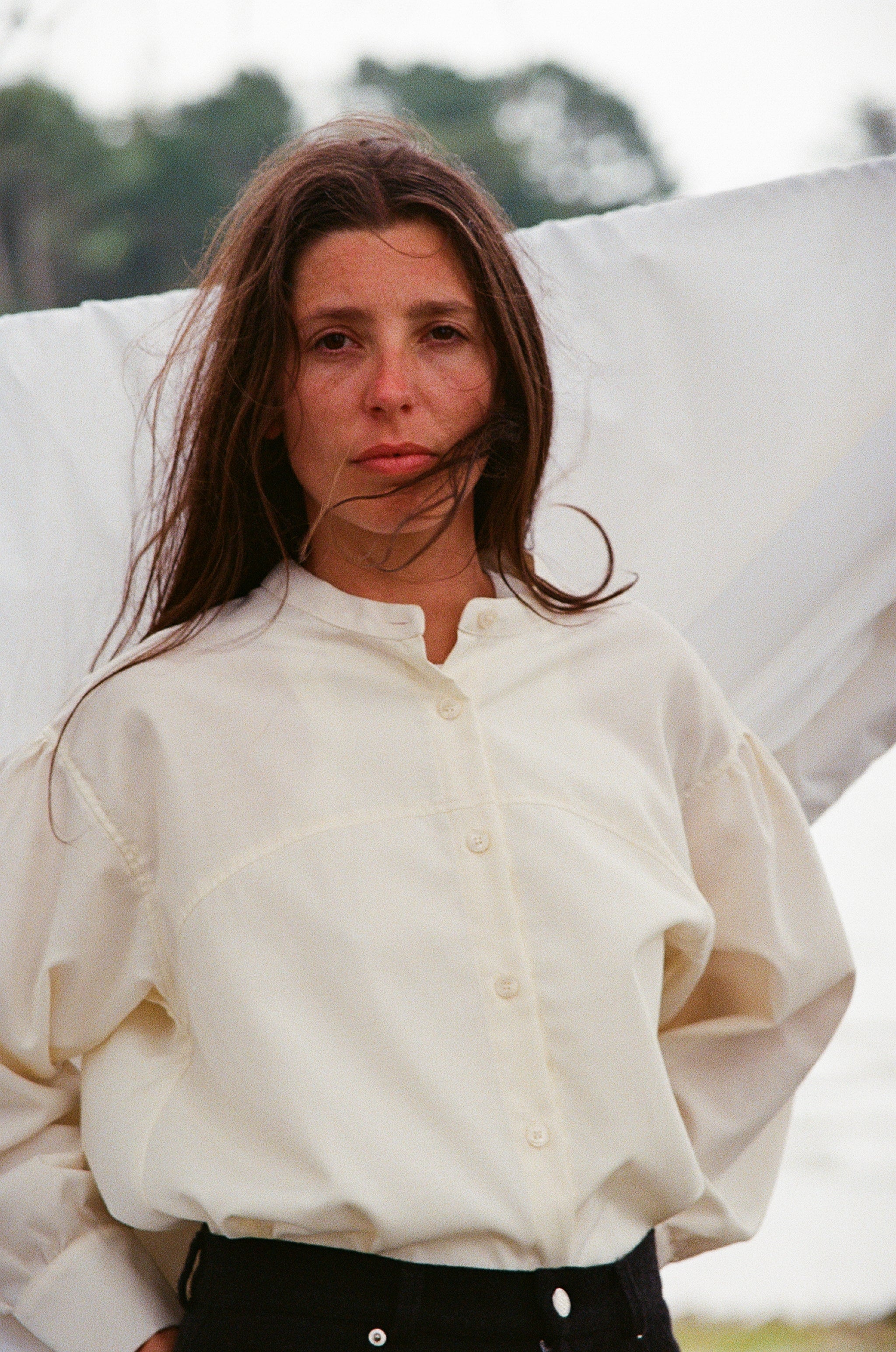 Blouse Wave- Ecru