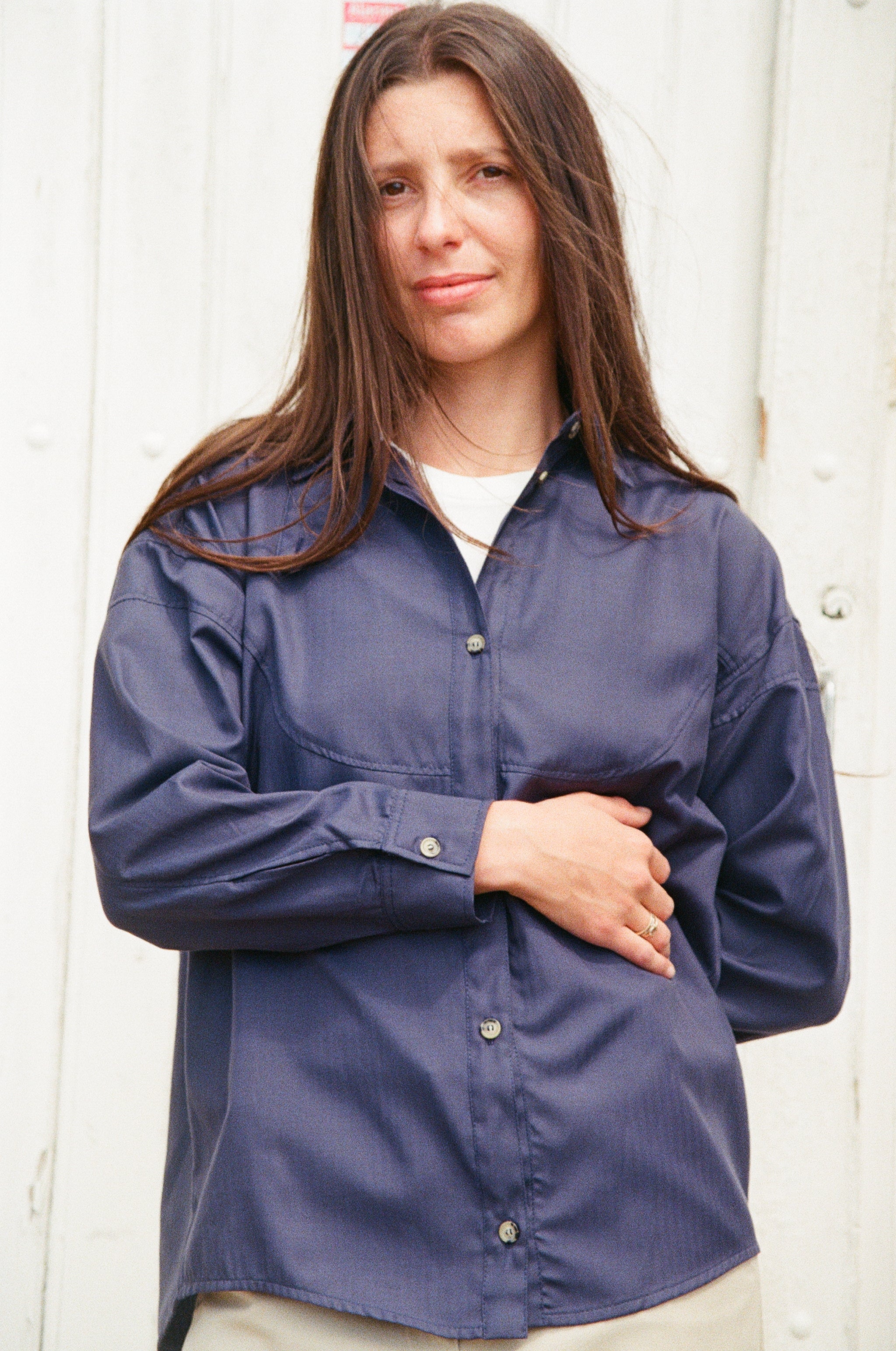 Chemise Palm- Ardoise