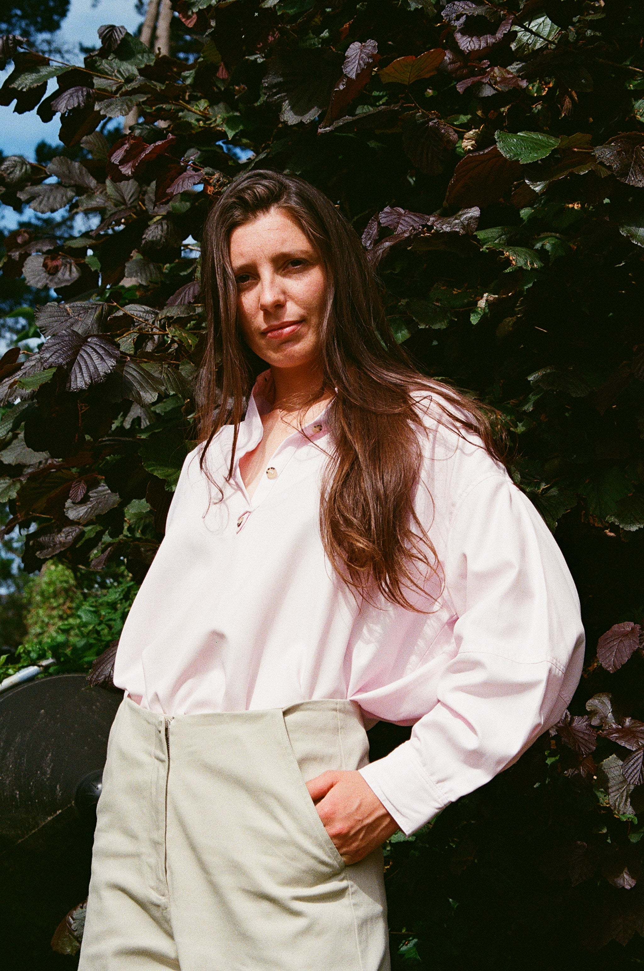 Blouse Club- Powder Rose