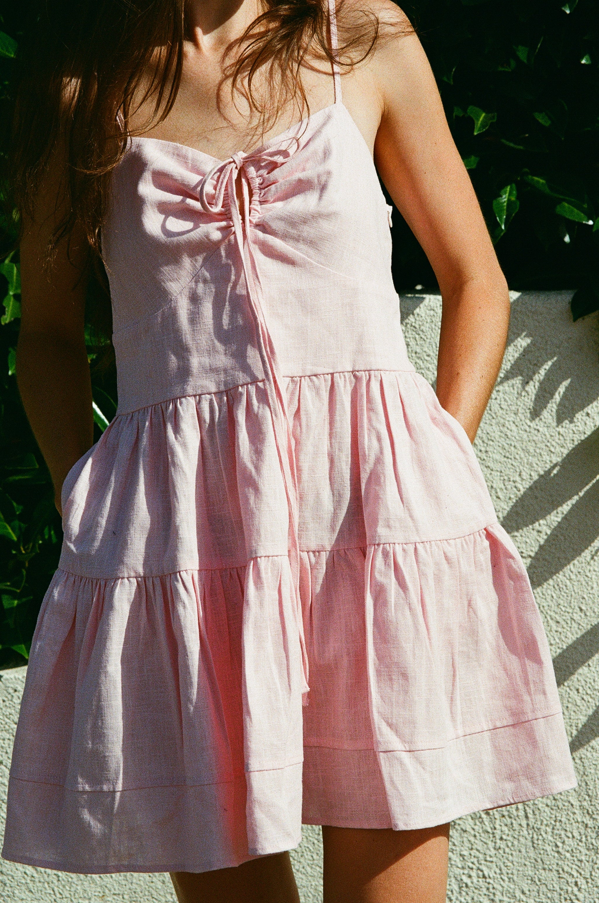 ROBE ORMEAU ROSE