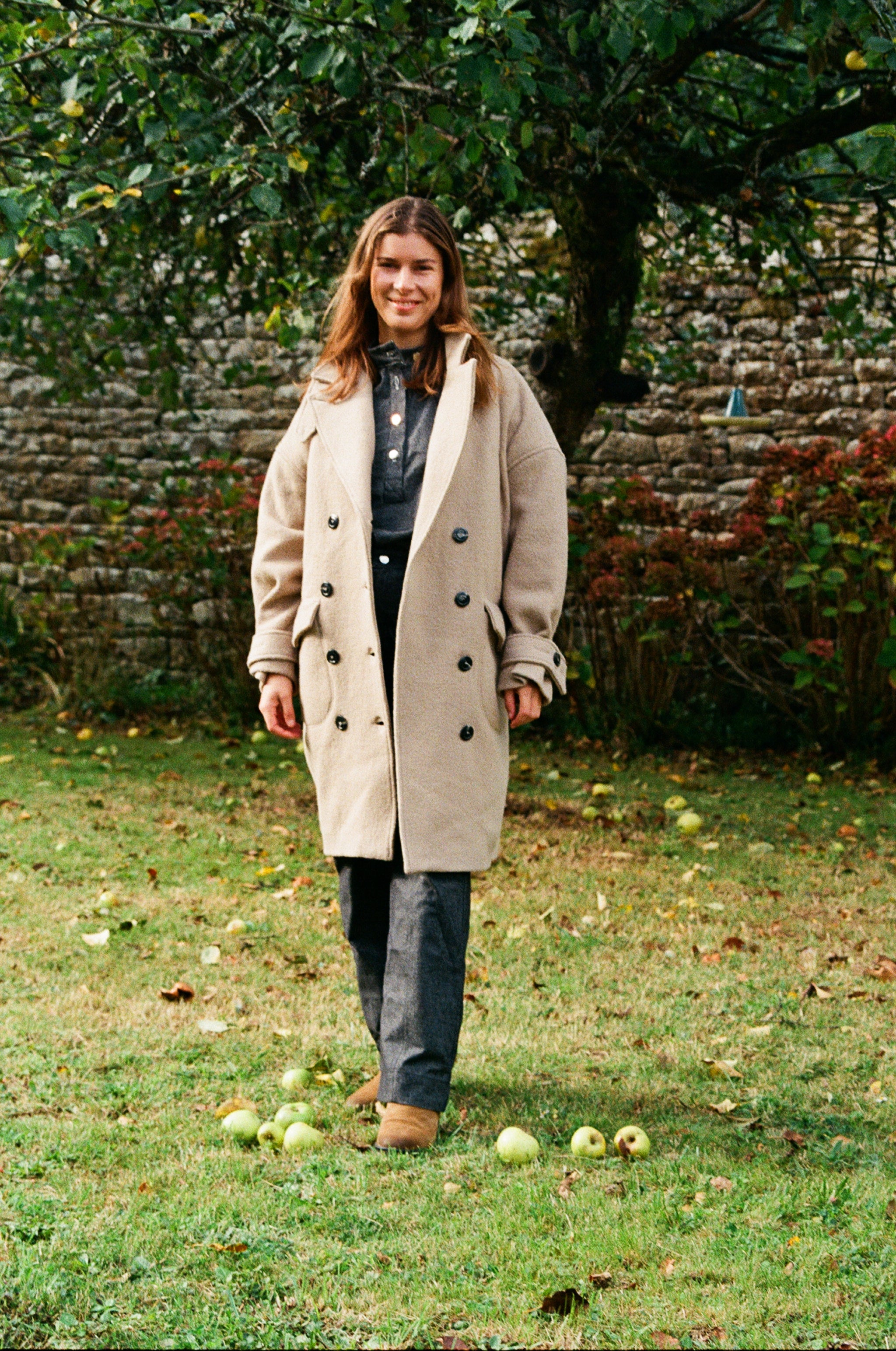 Manteau Hors Bord-Beige