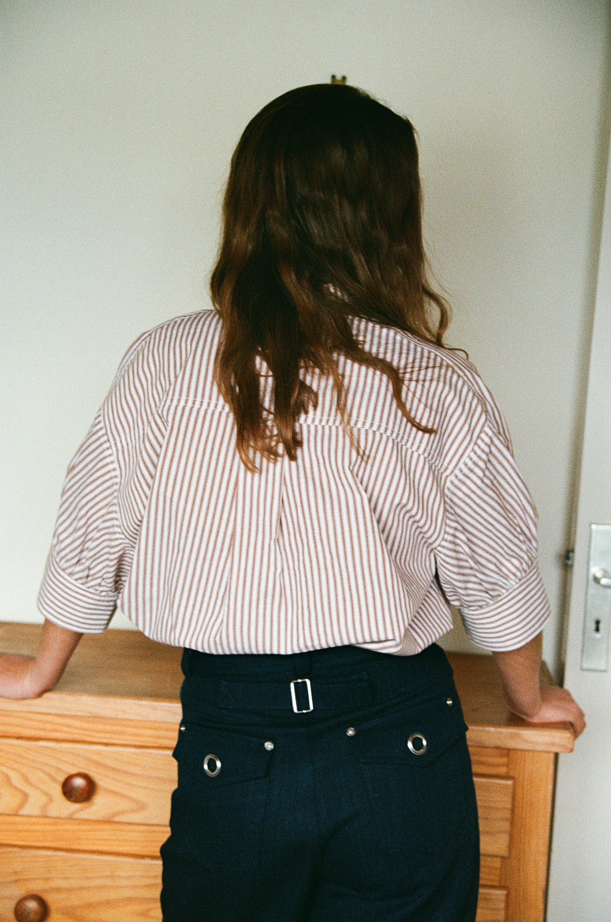 Blouse Zodiaque-Ecru/Bordeaux