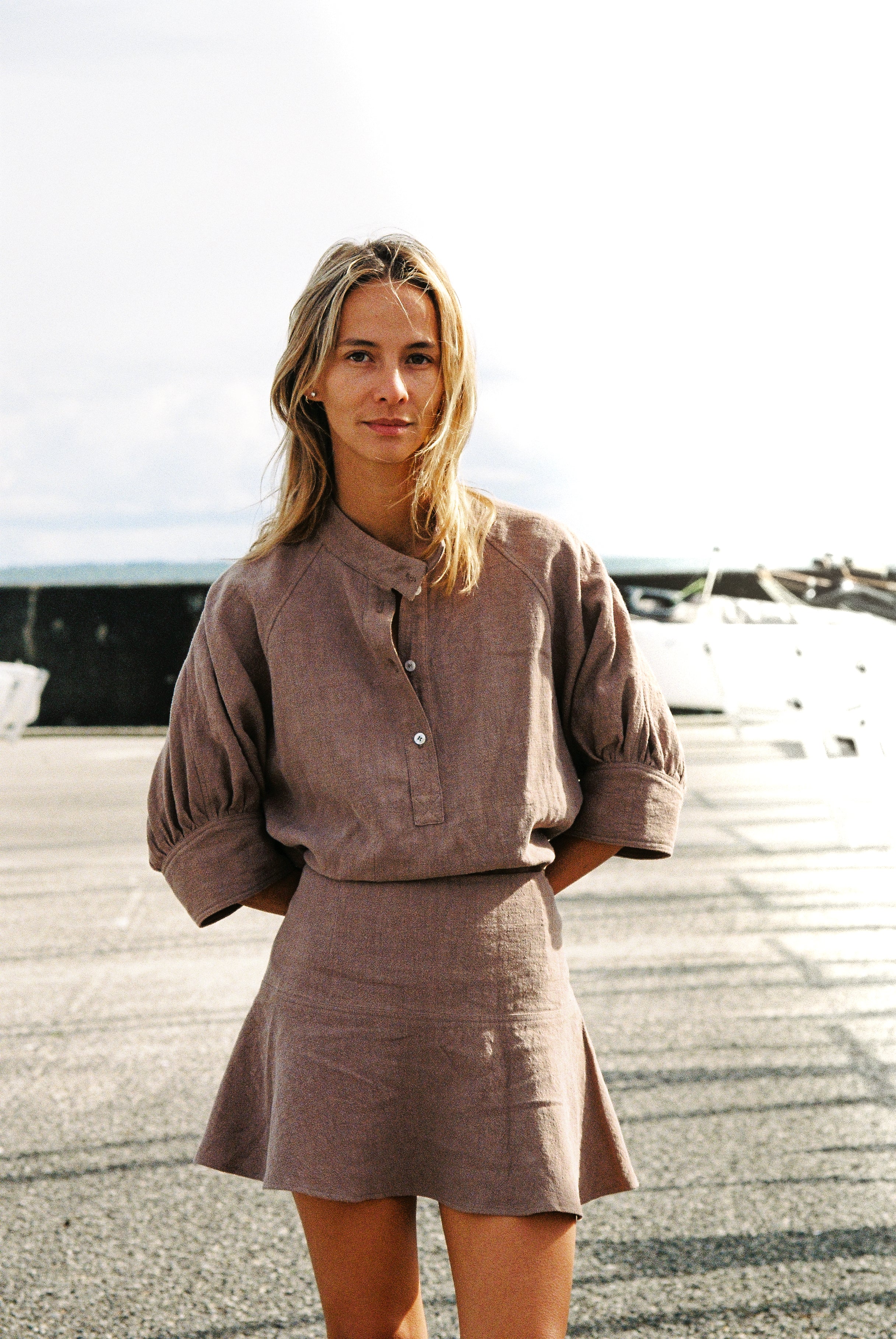 BLOUSE ZODIAQUE BLÉ