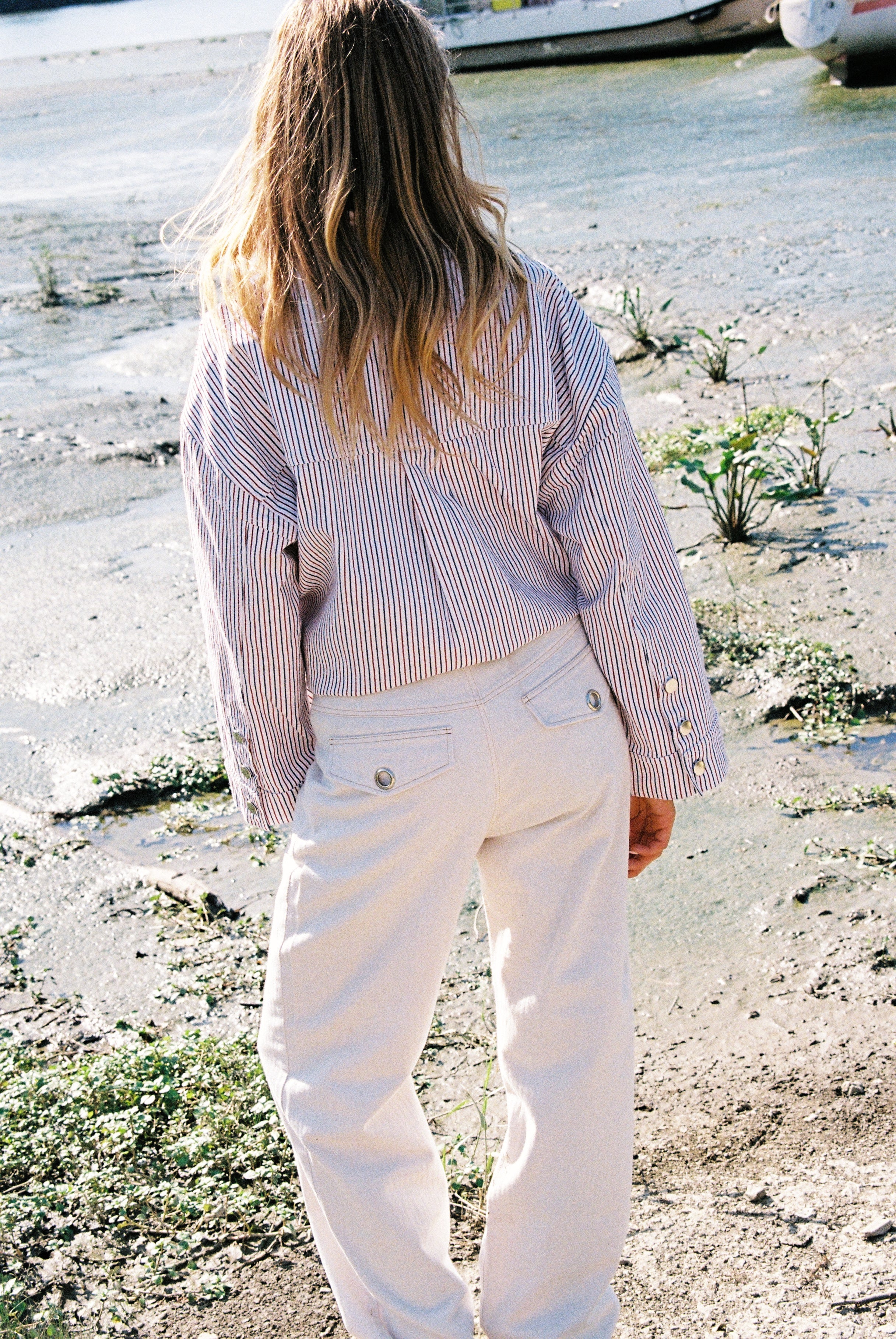 PANTALON VICO-ECRU