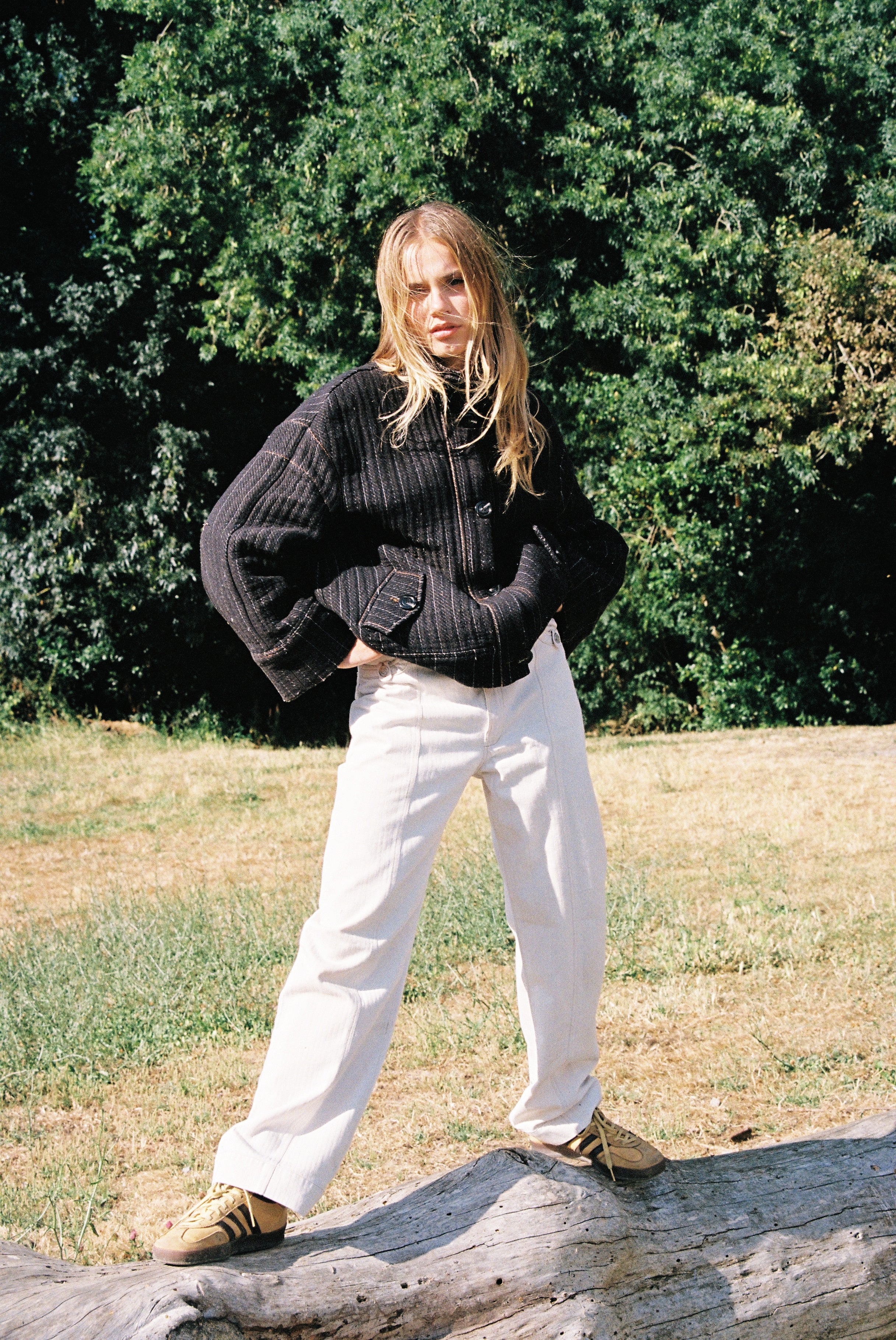PANTALON VICO-ECRU