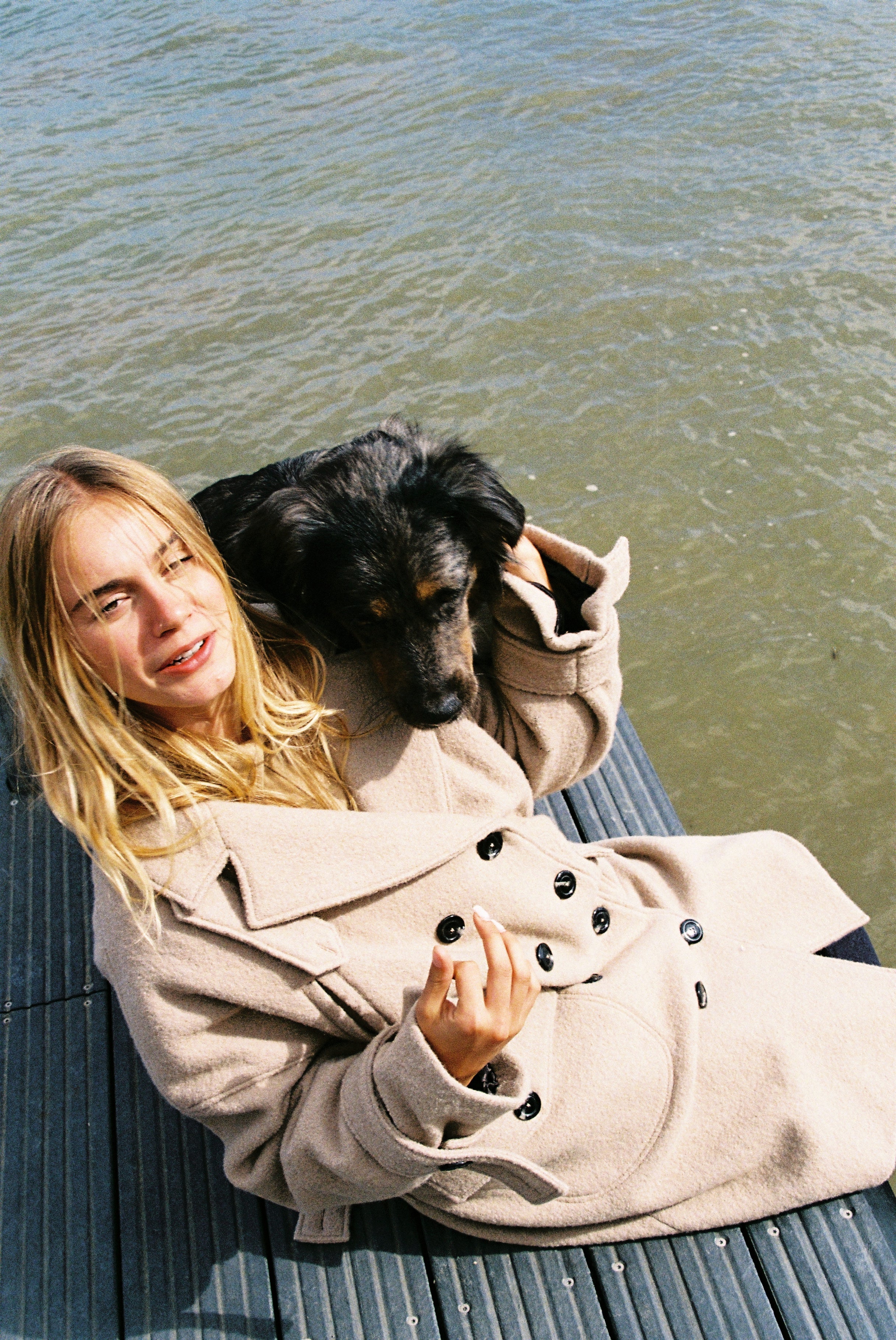 Manteau Hors Bord-Beige