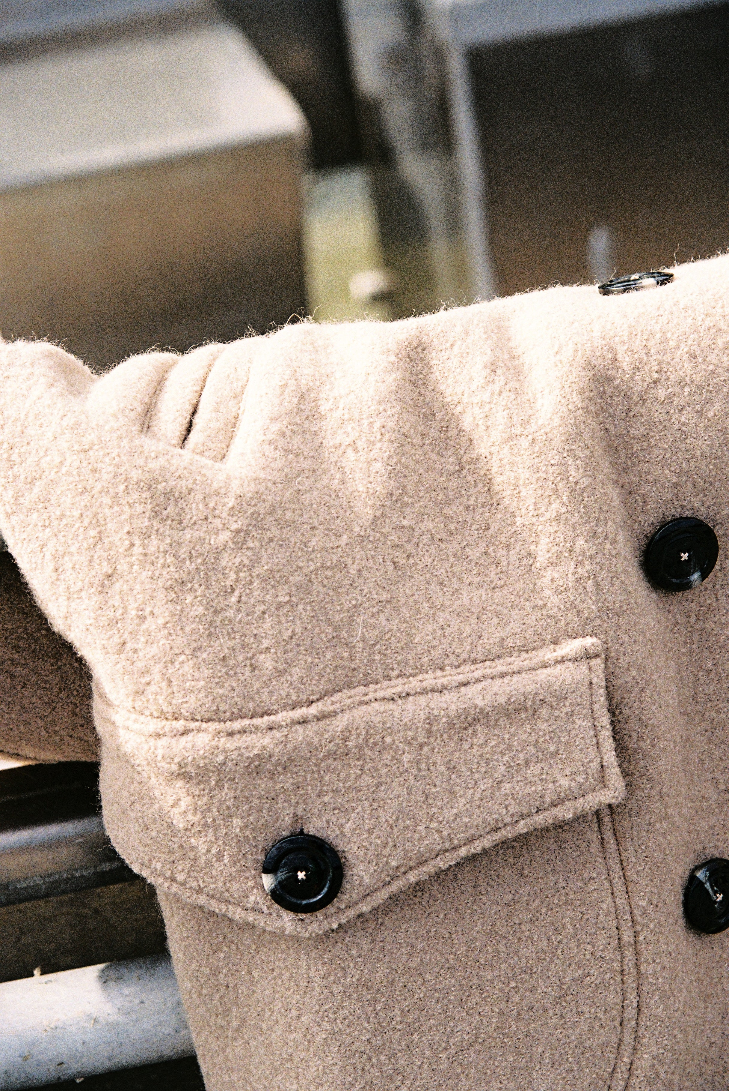 Manteau Hors Bord-Beige