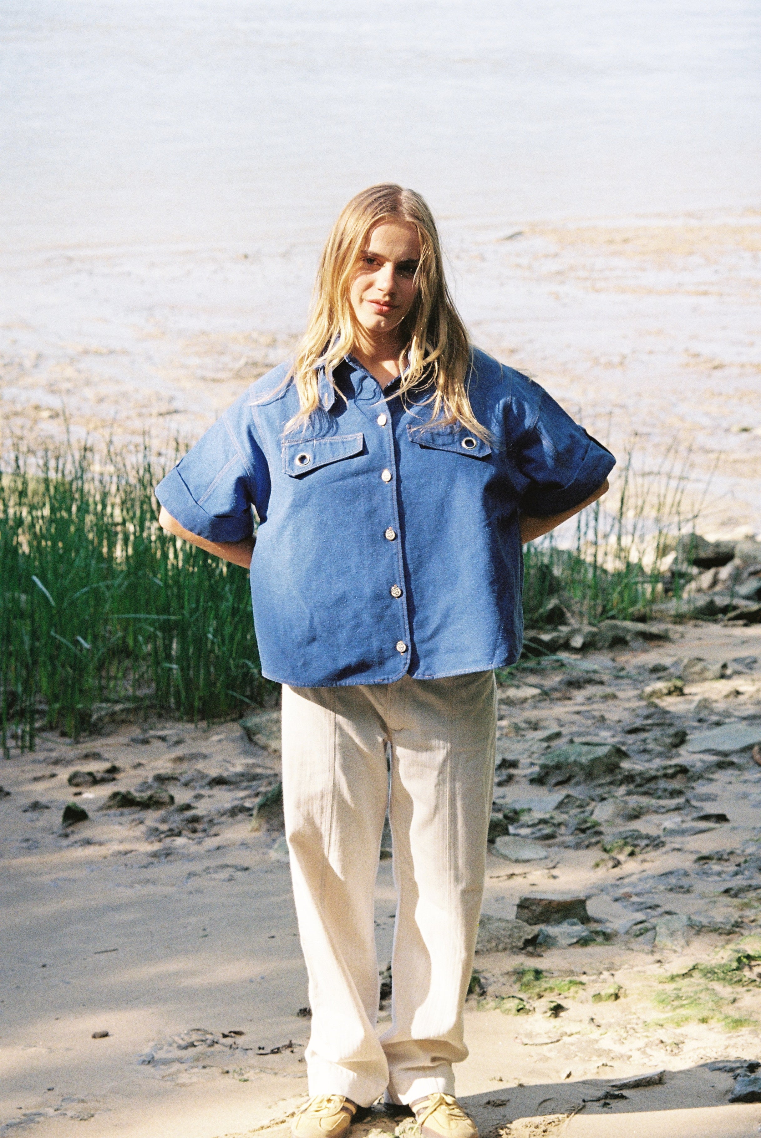 CHEMISE COCOTIER-GRAND BLEU