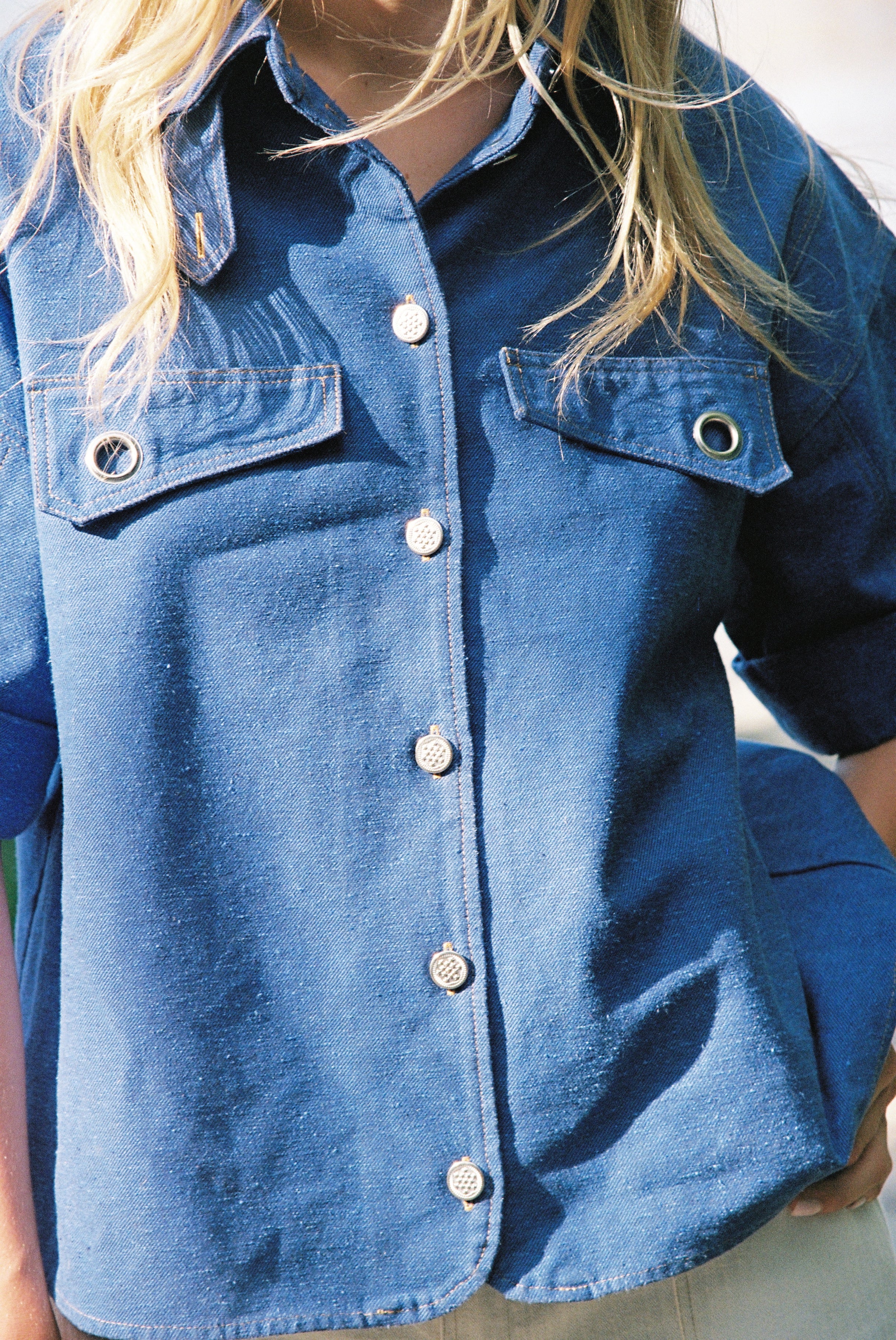 CHEMISE COCOTIER-GRAND BLEU