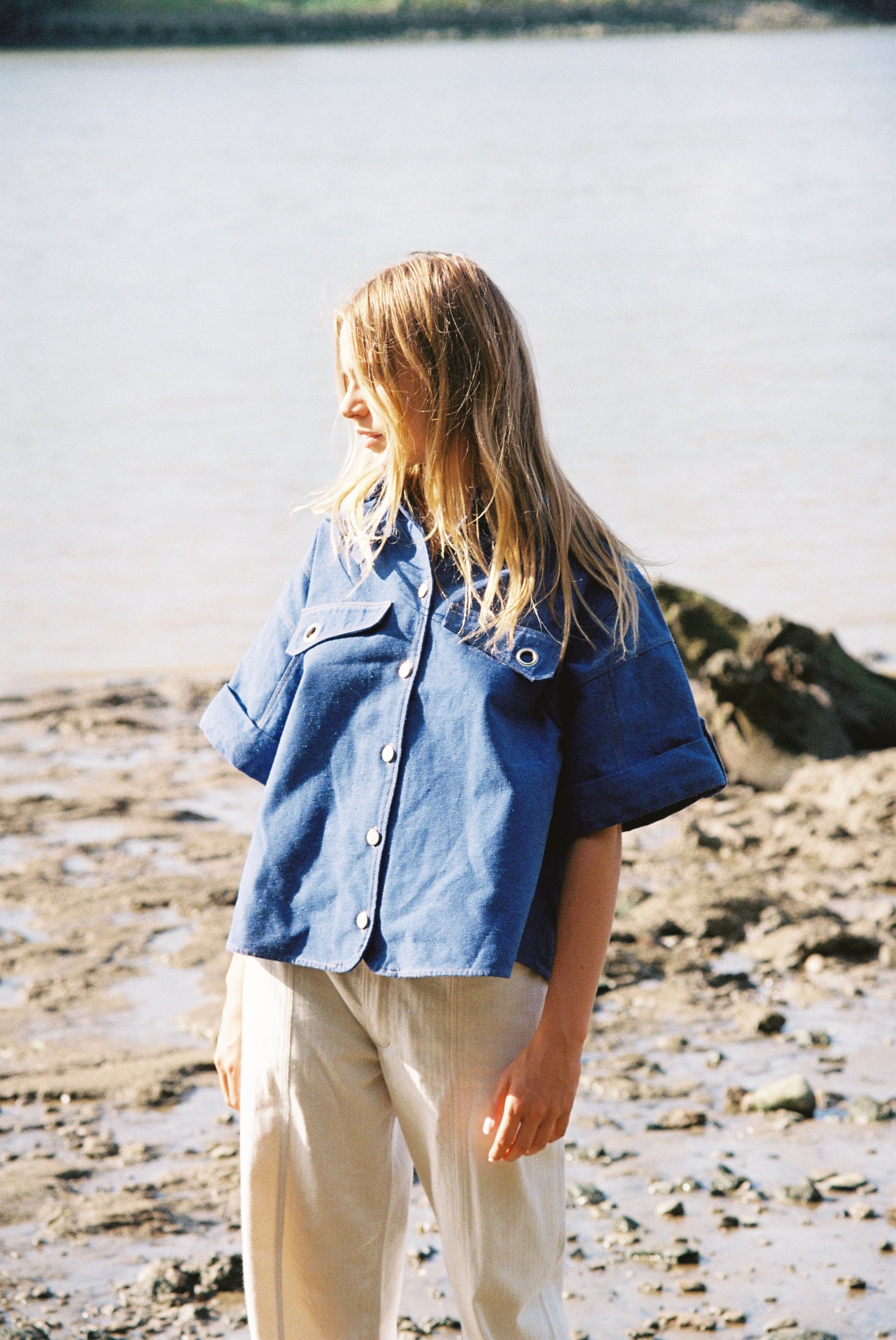 CHEMISE COCOTIER-GRAND BLEU