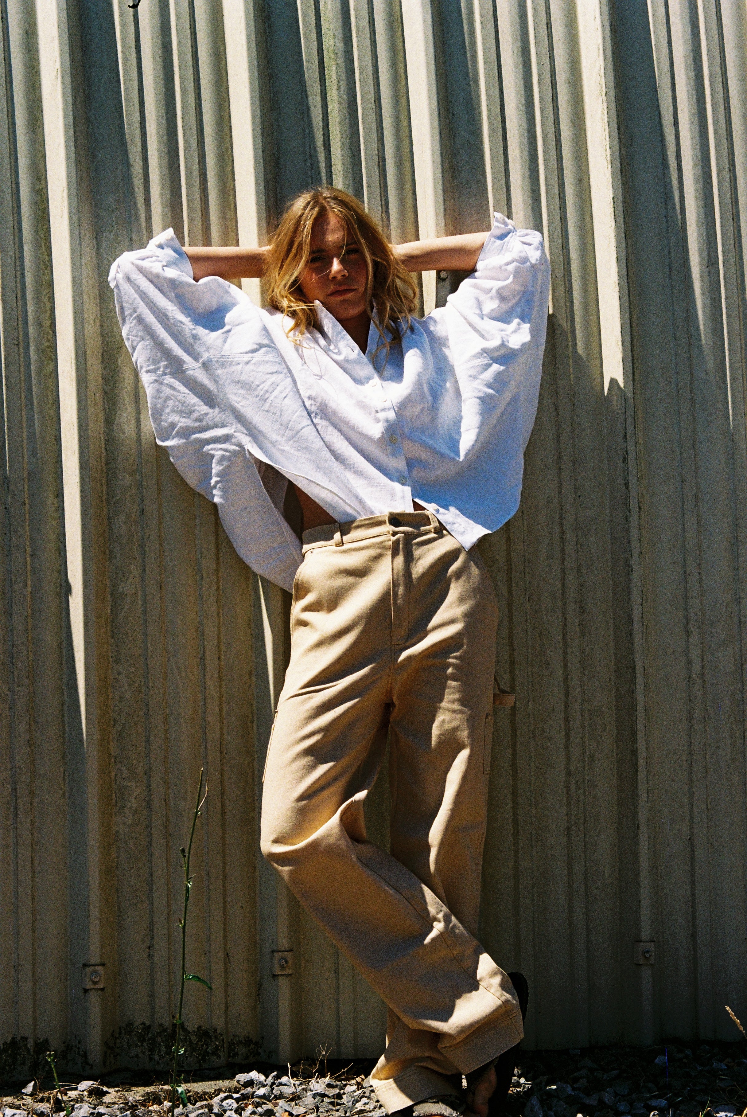 Blouse Bourrasque-Blanc
