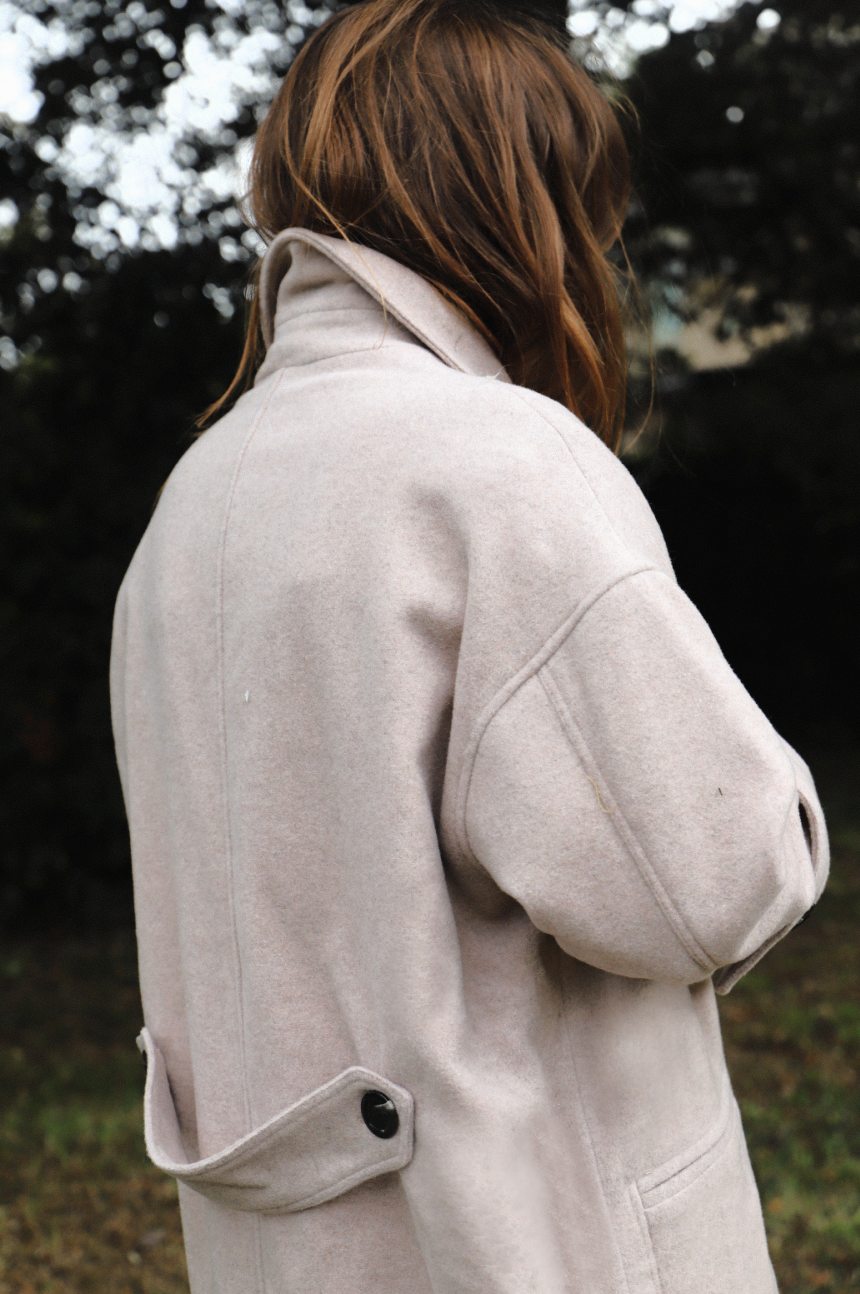 Manteau Amarrage- Beige