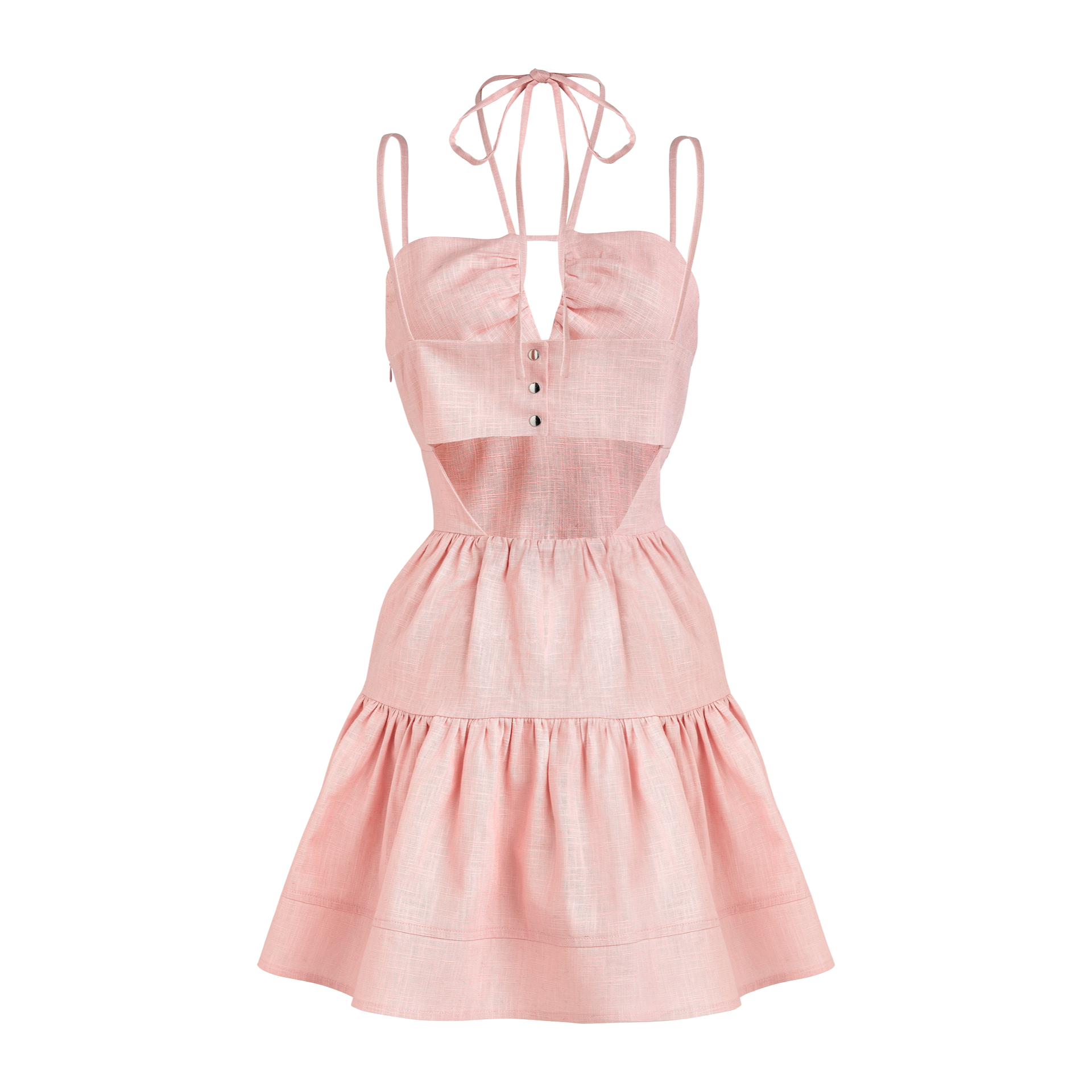 ROBE ORMEAU ROSE