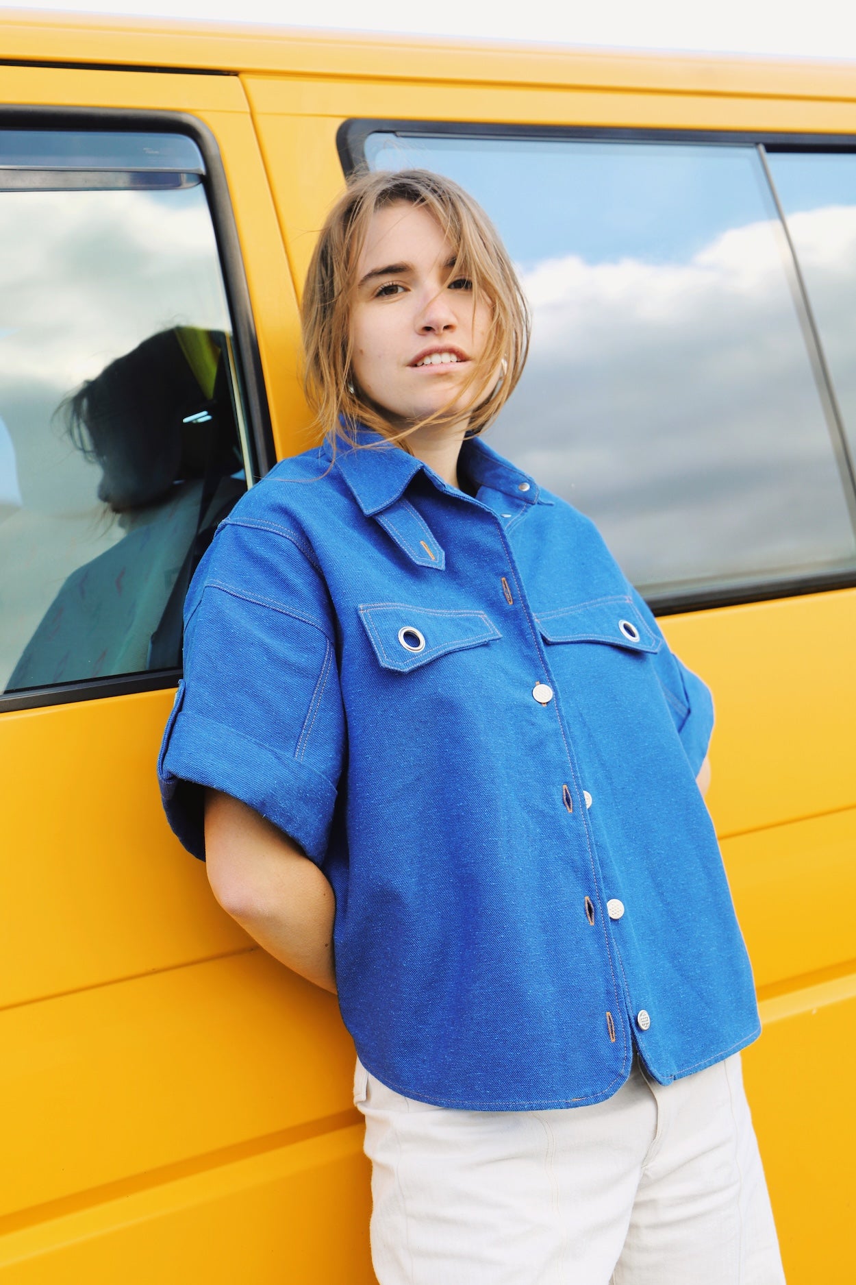 CHEMISE COCOTIER-GRAND BLEU