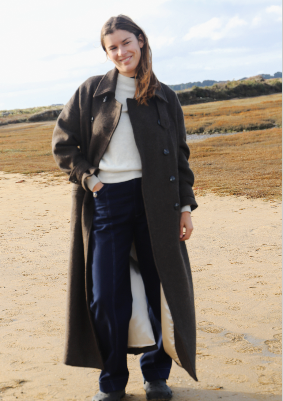 Manteau Amarrage- Kaki