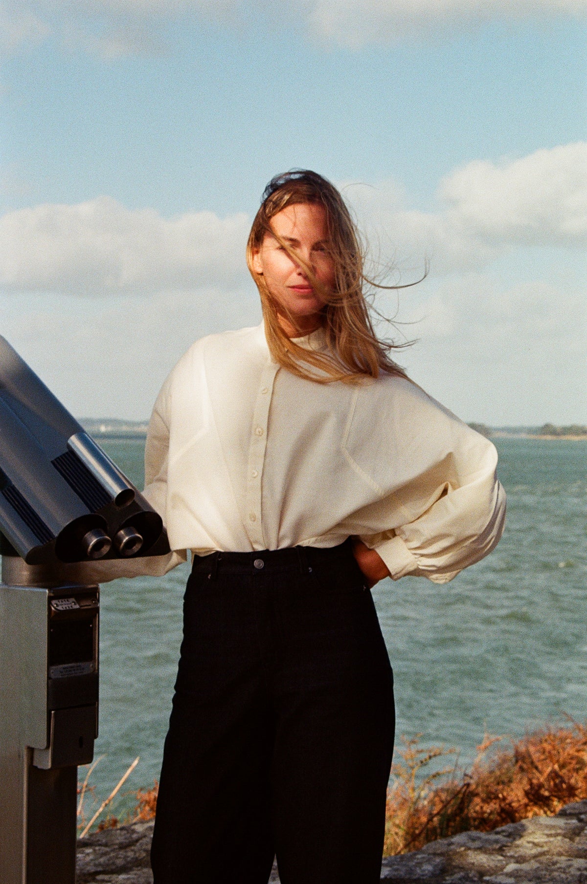 Blouse Bourrasque- Ecru