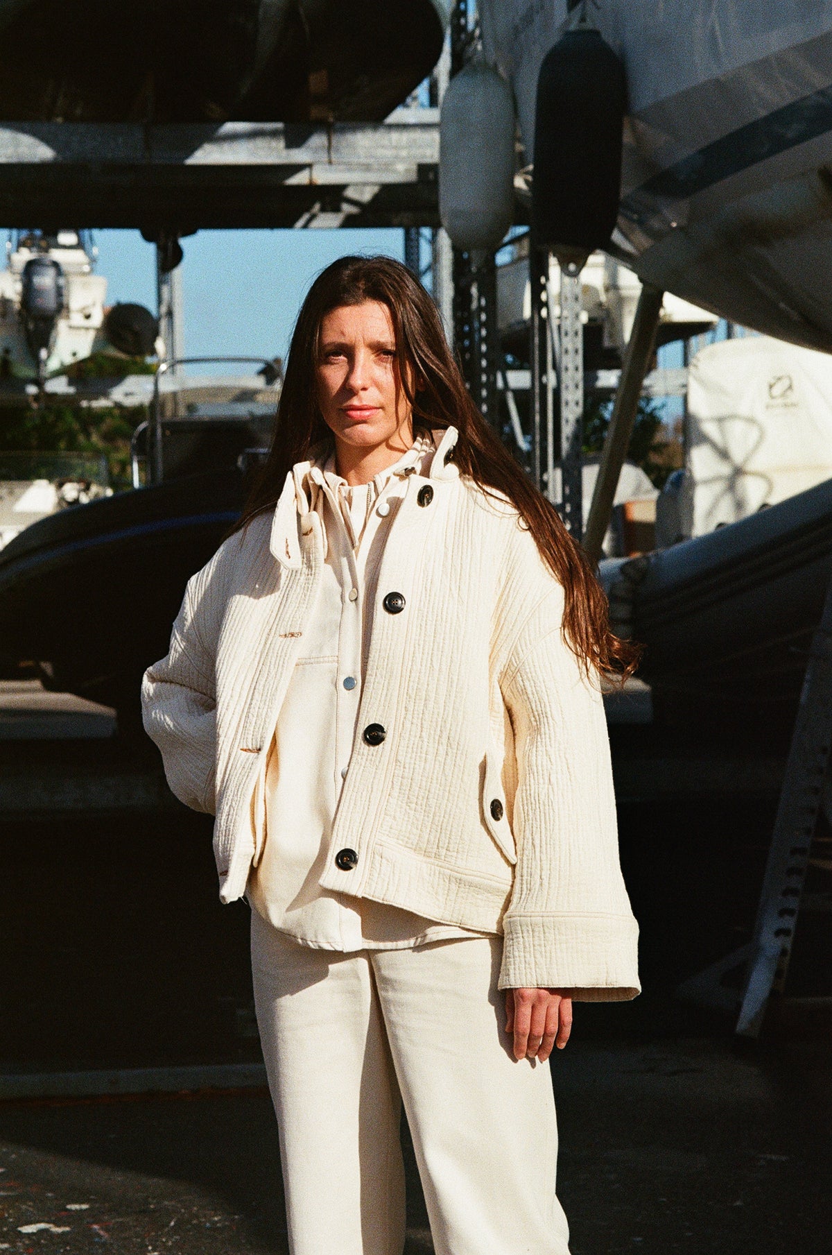 Veste Surfer-Ecru