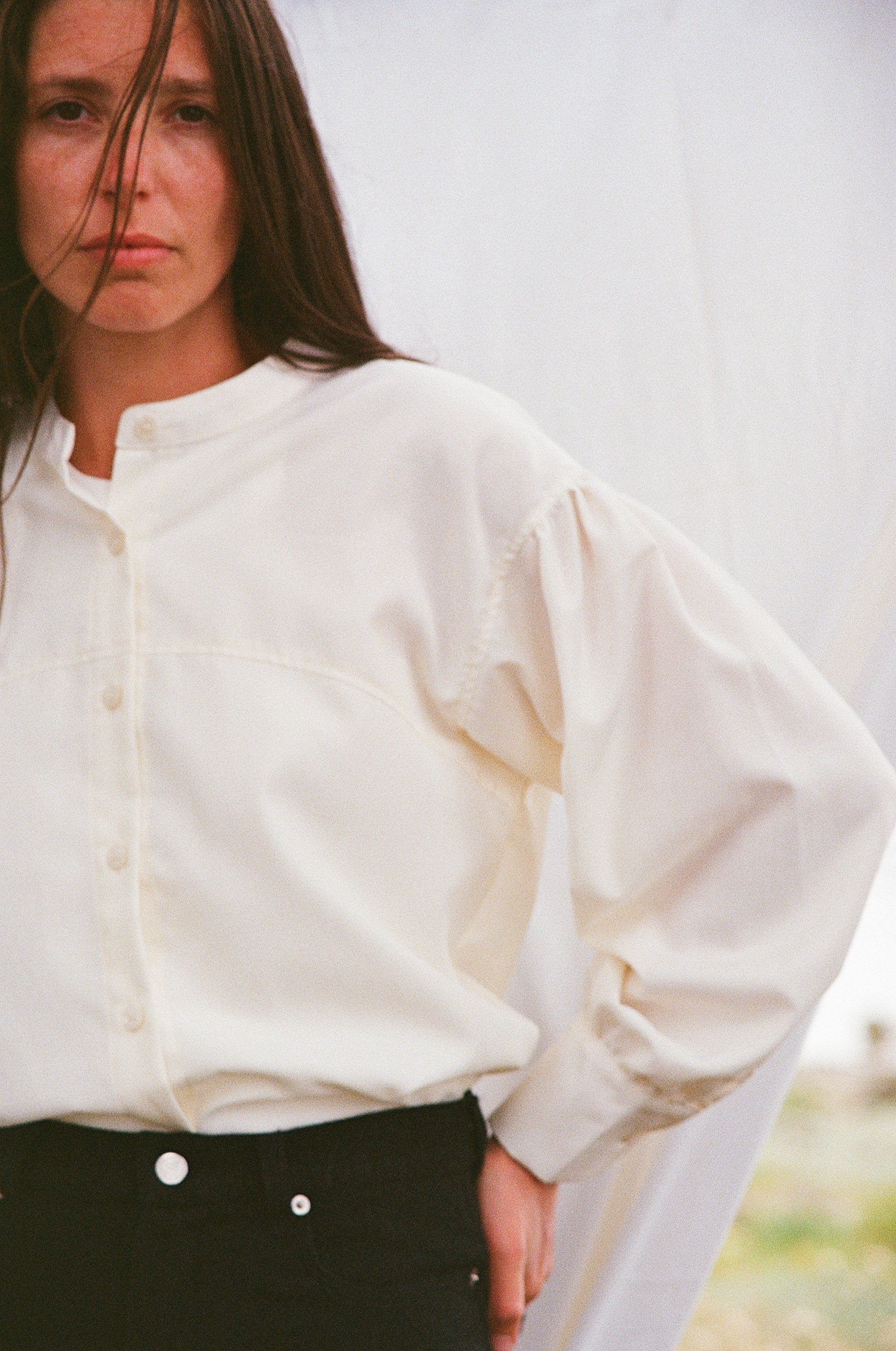 Blouse Wave- Ecru