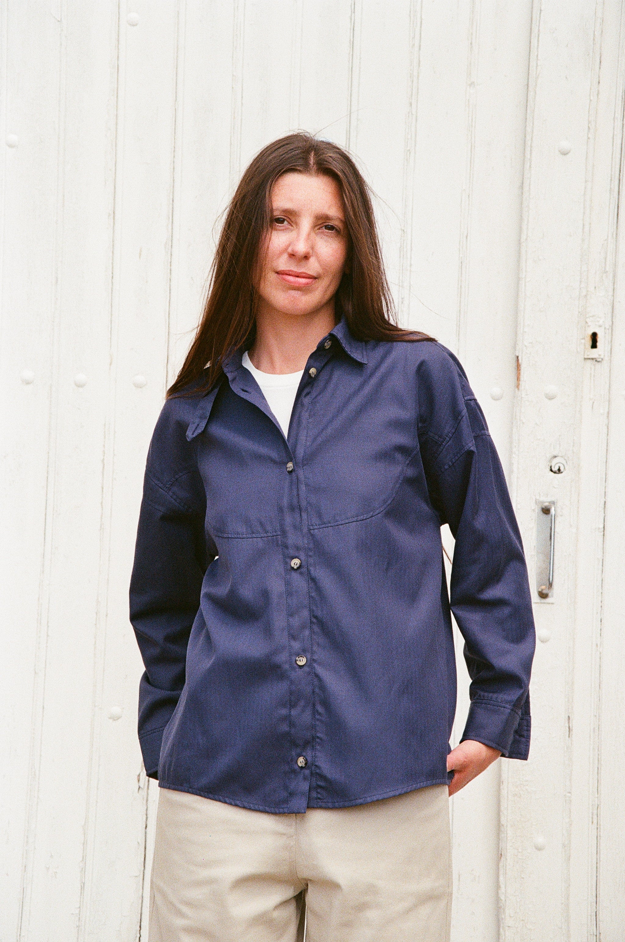 Chemise Palm- Ardoise
