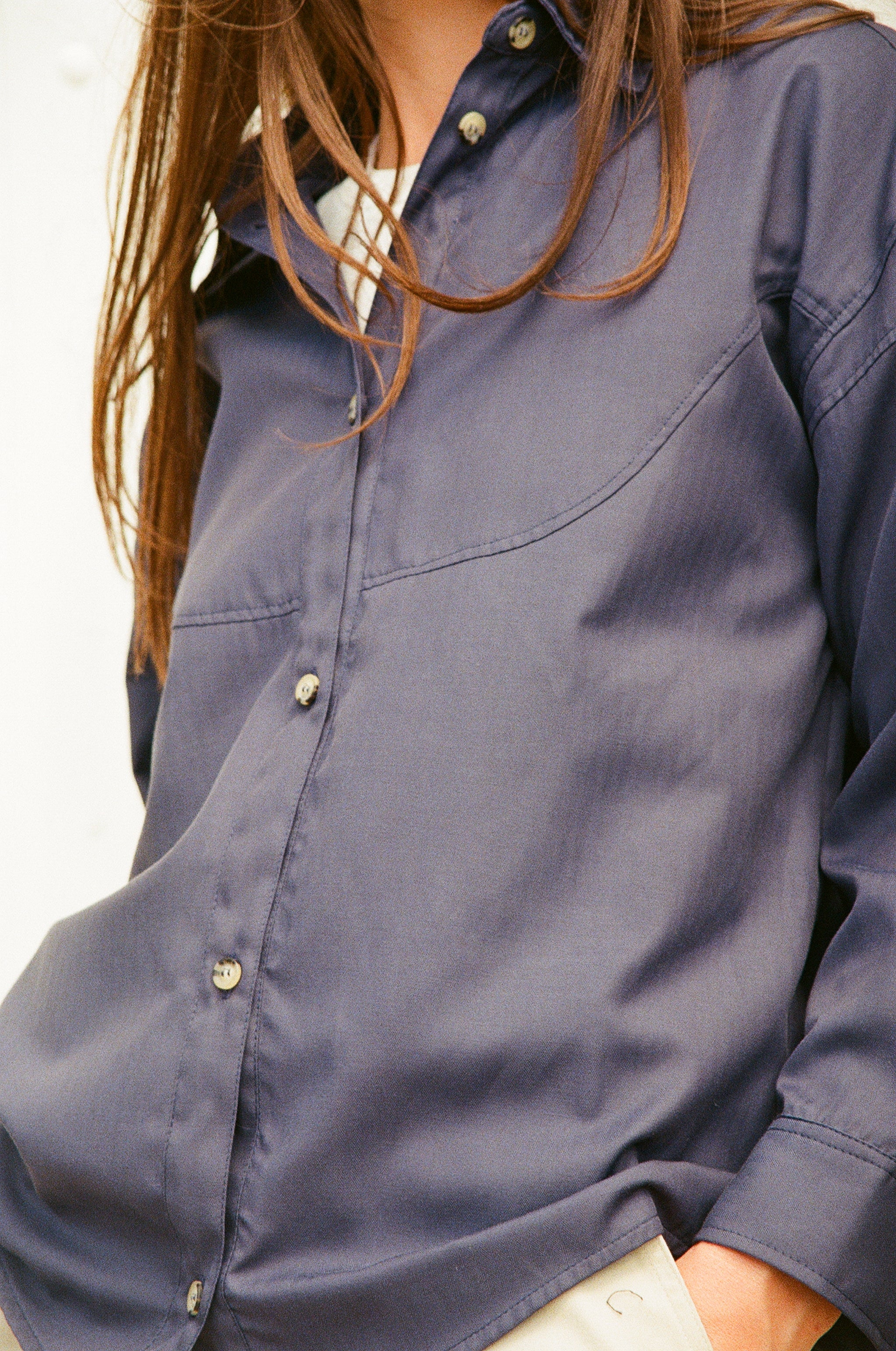 Chemise Palm- Ardoise