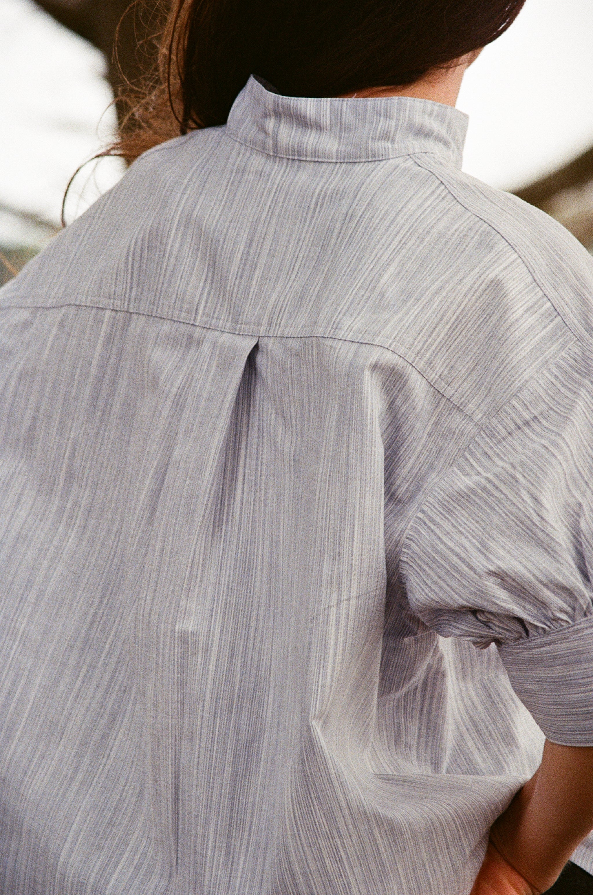 Blouse Zodiaque-Bleu Chiné