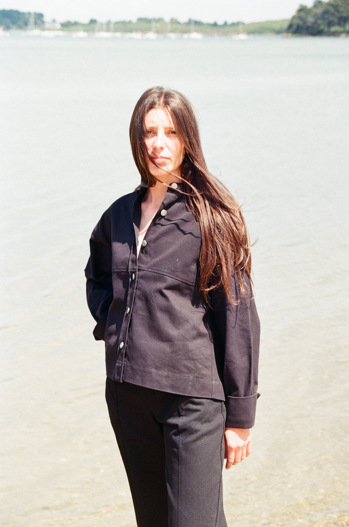Blouse Long John- Noir