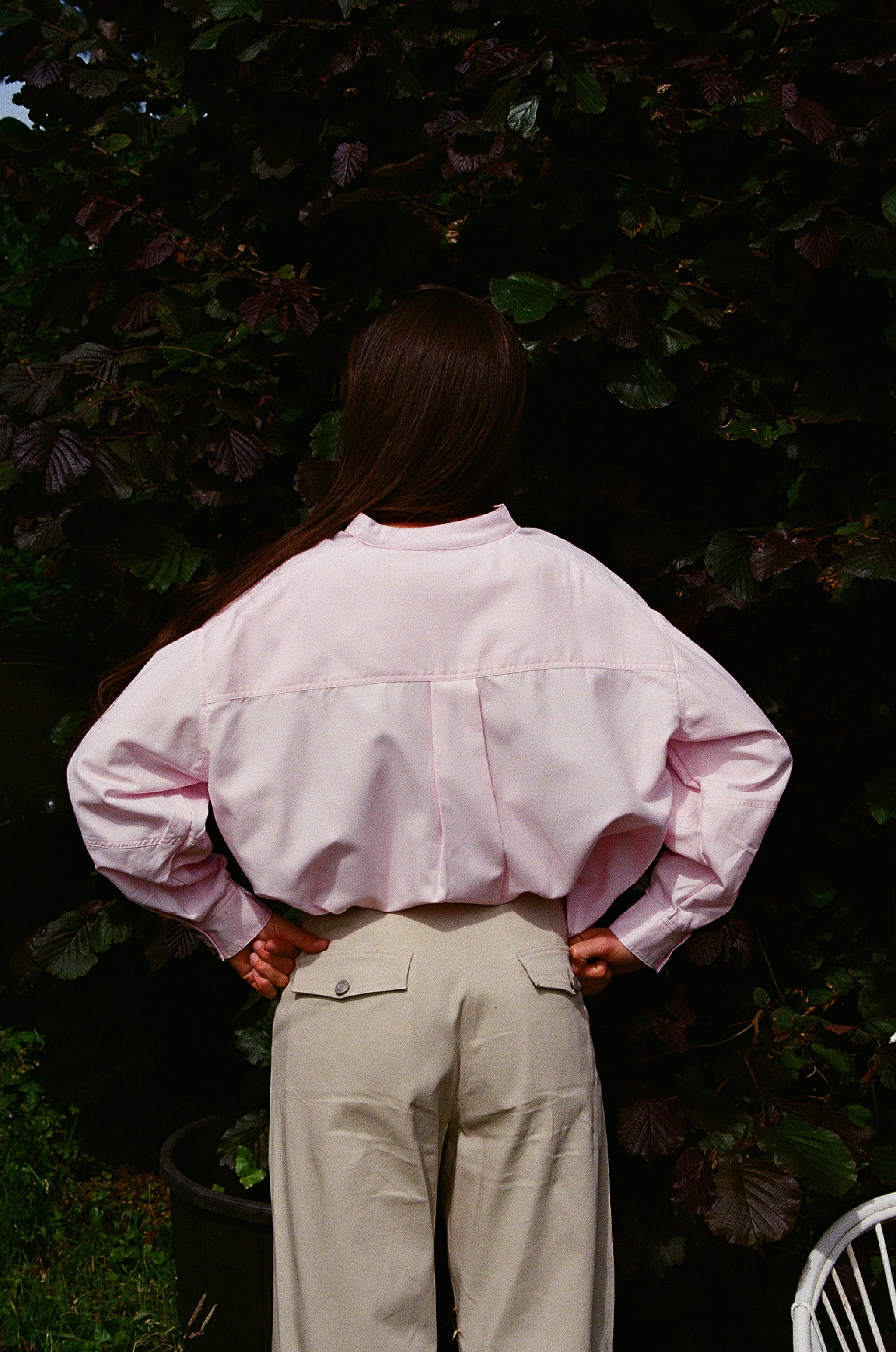 Blouse Club- Powder Rose