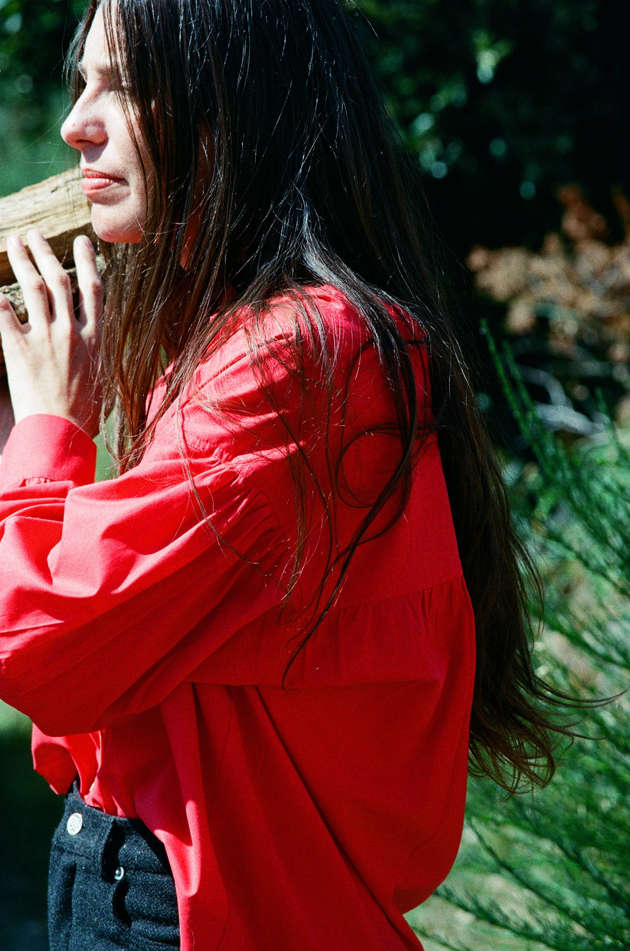 Blouse Wave- Feu