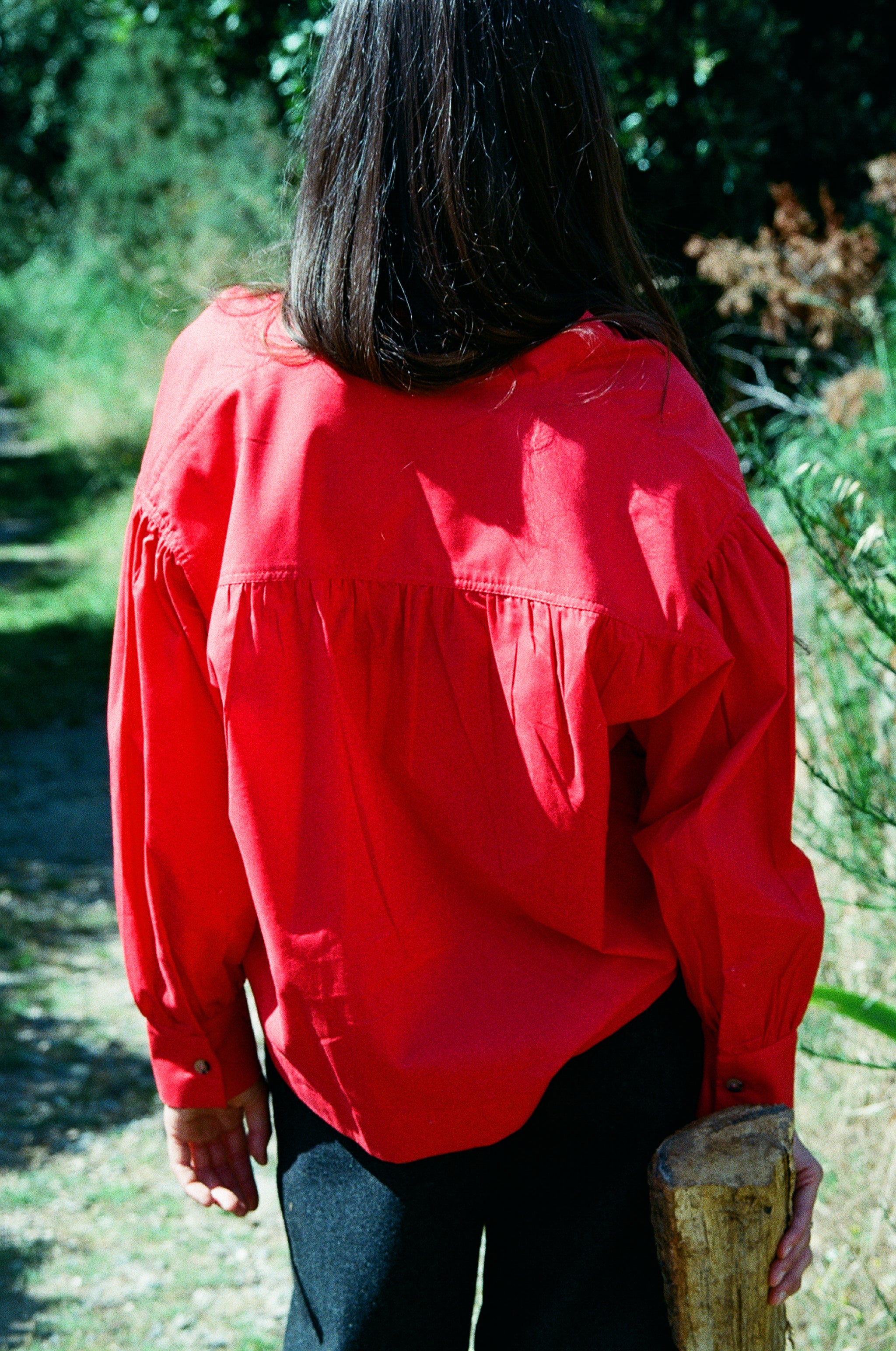 Blouse Wave- Feu