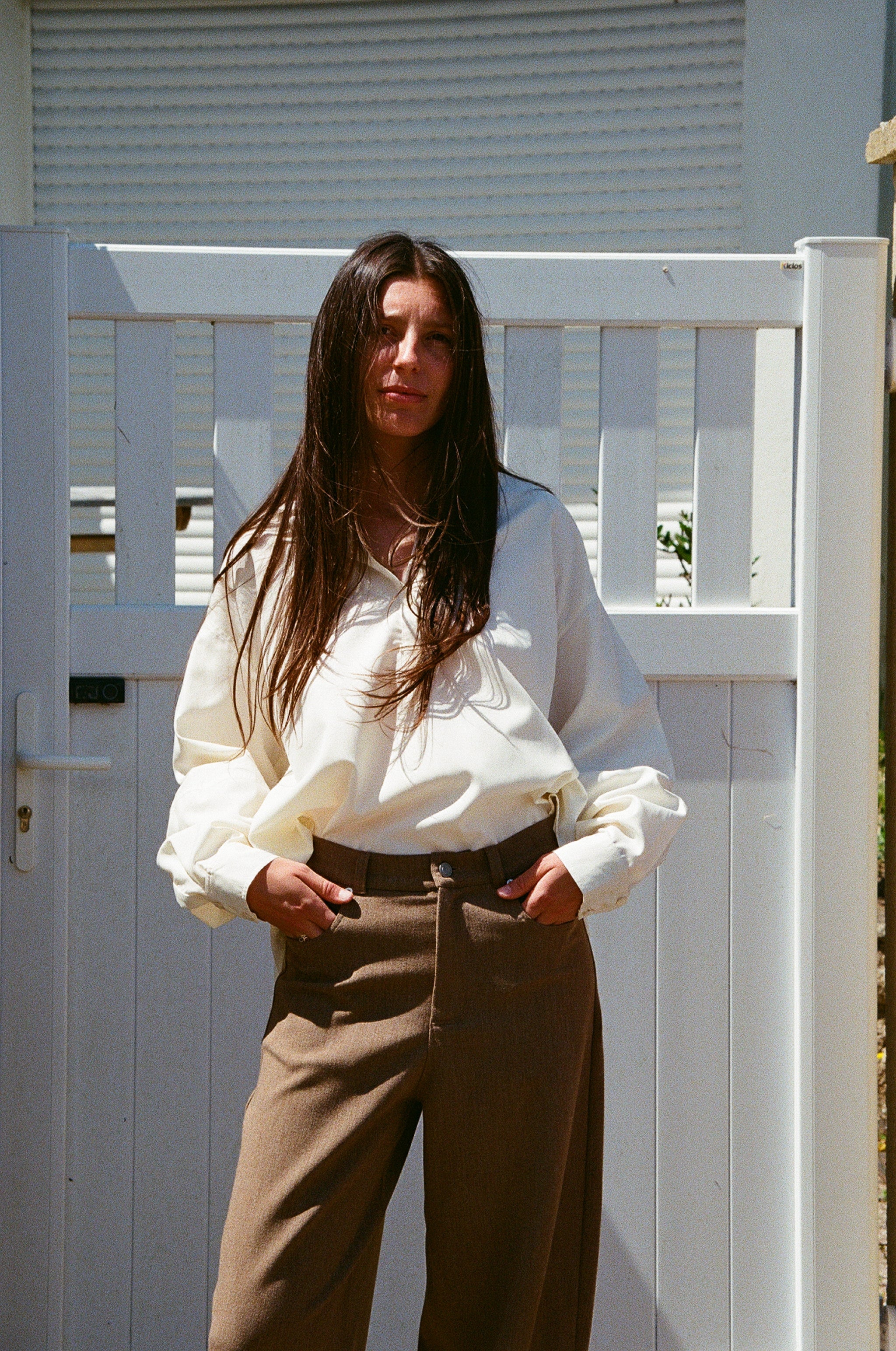 Blouse Club- Ecru