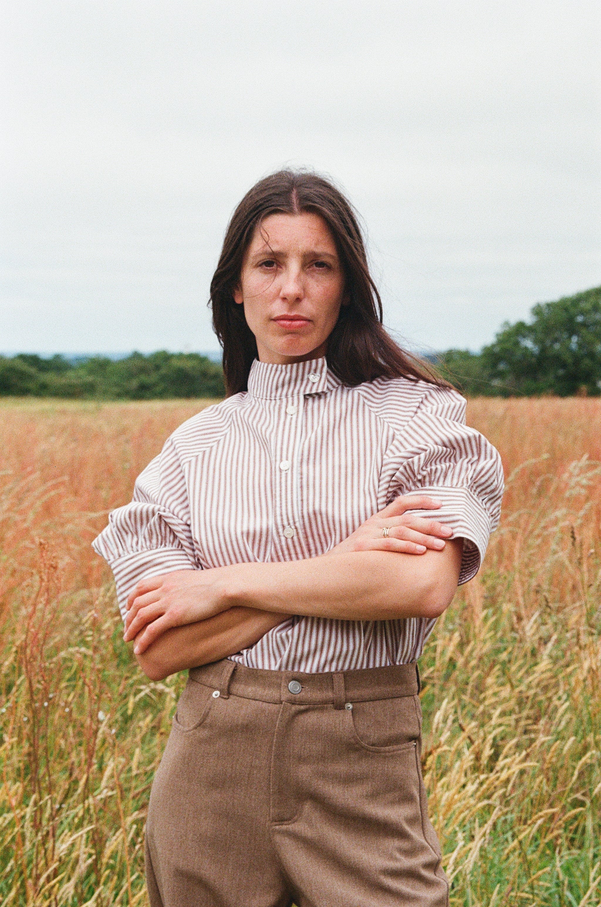 Blouse Zodiaque- Café