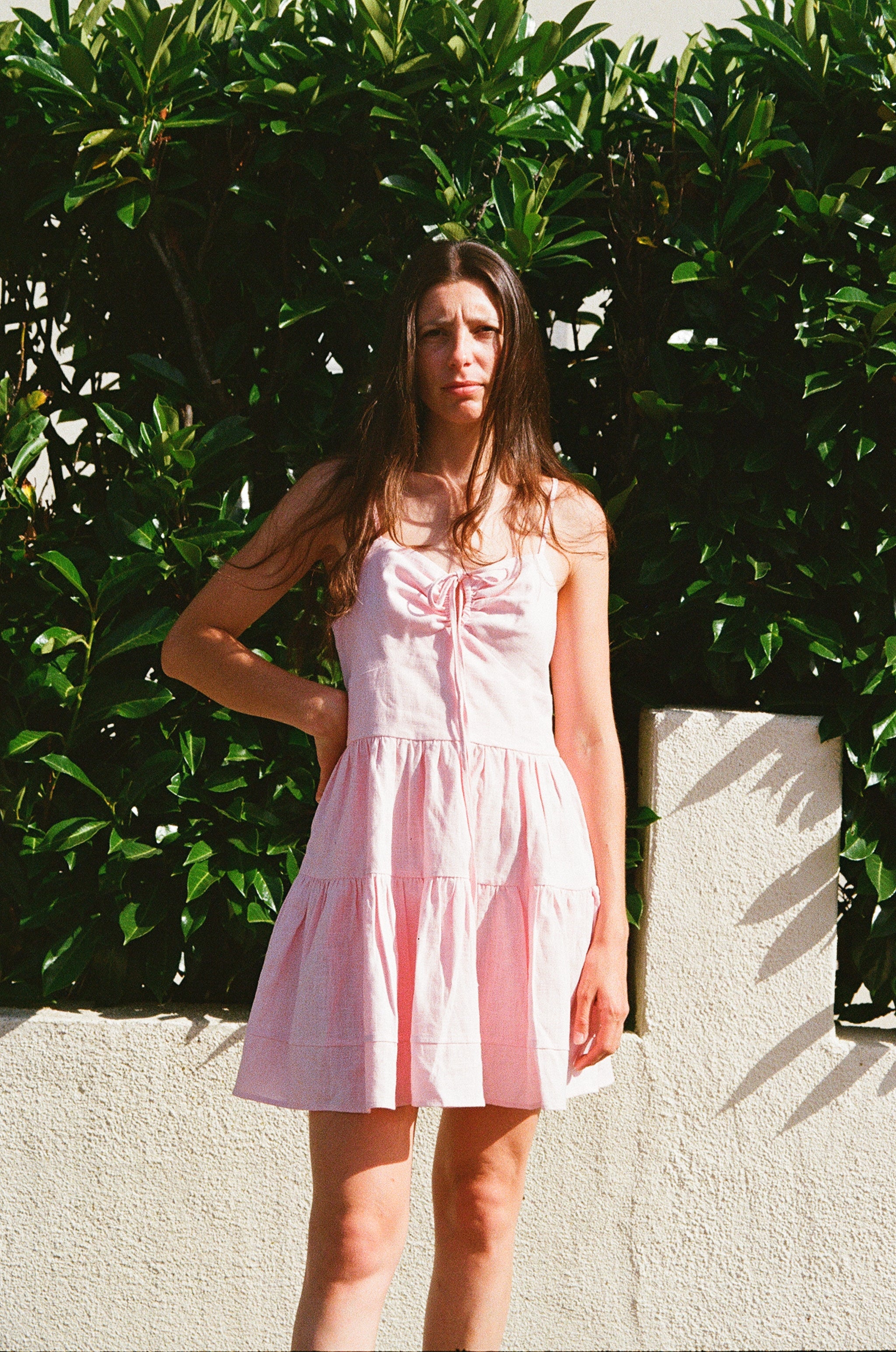 ROBE ORMEAU ROSE