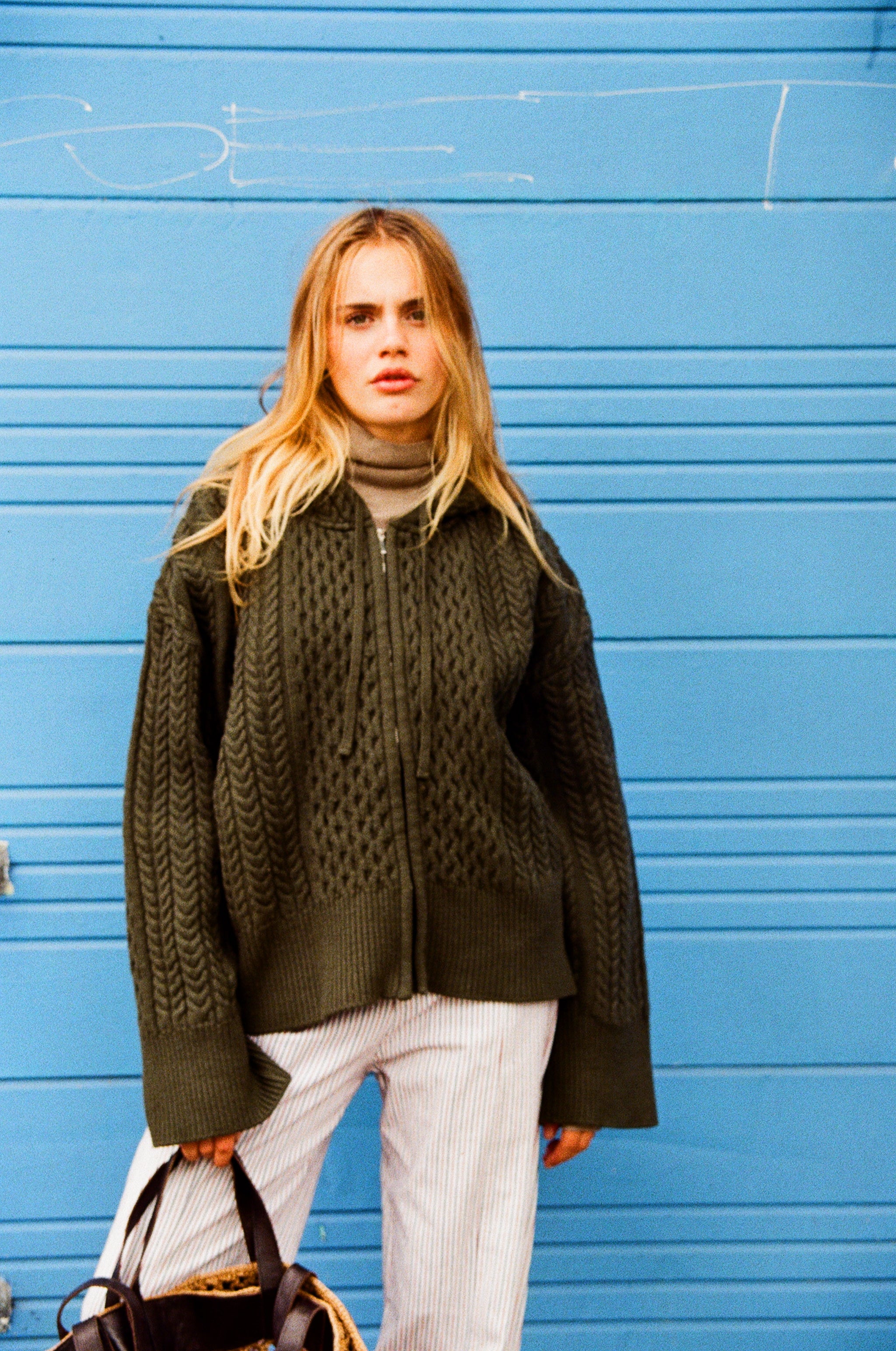 Pull hoodie Isère- Kaki