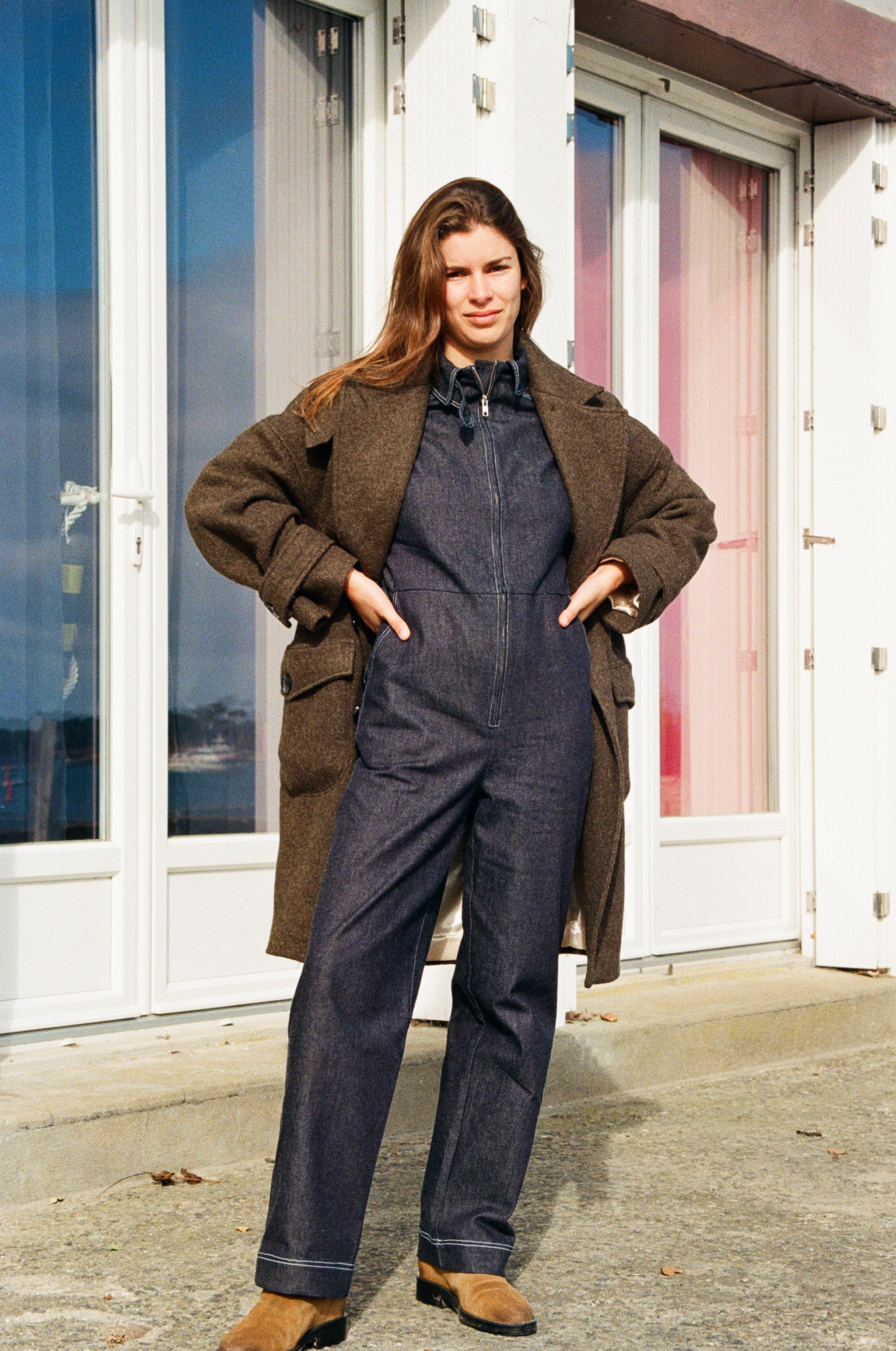 Manteau Hors Bord-Kaki