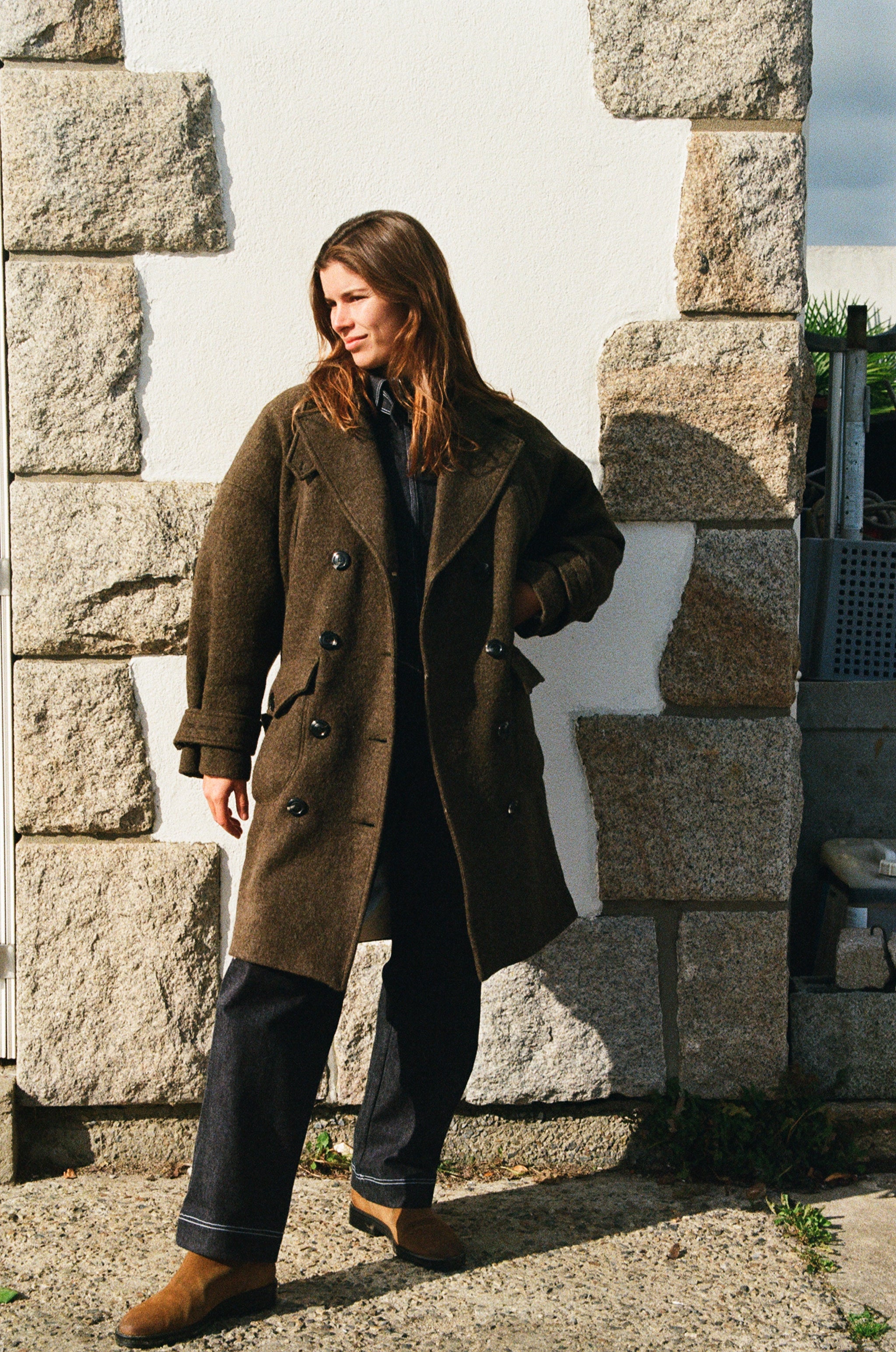 Manteau Hors Bord-Kaki