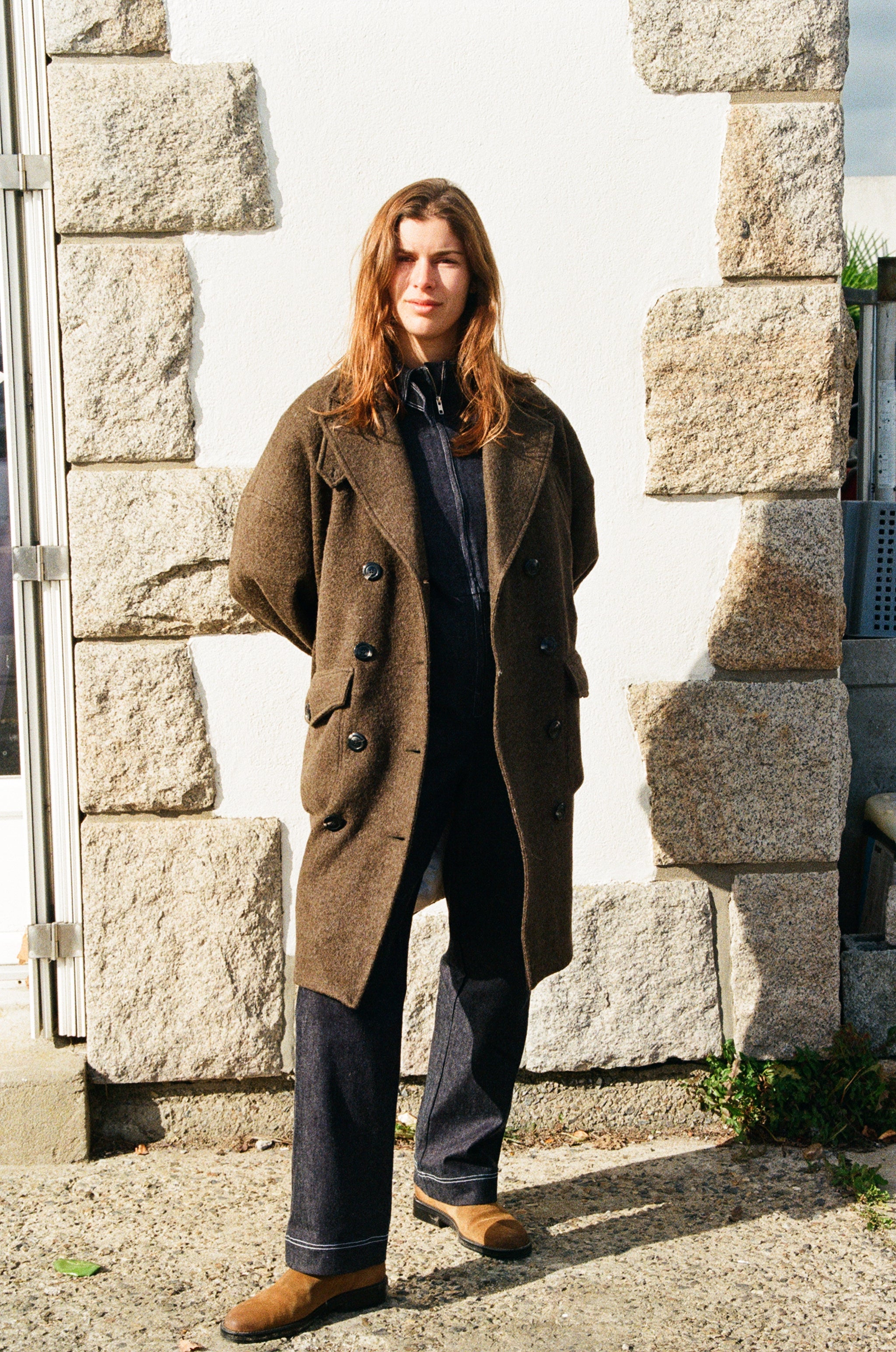 Manteau Hors Bord-Kaki