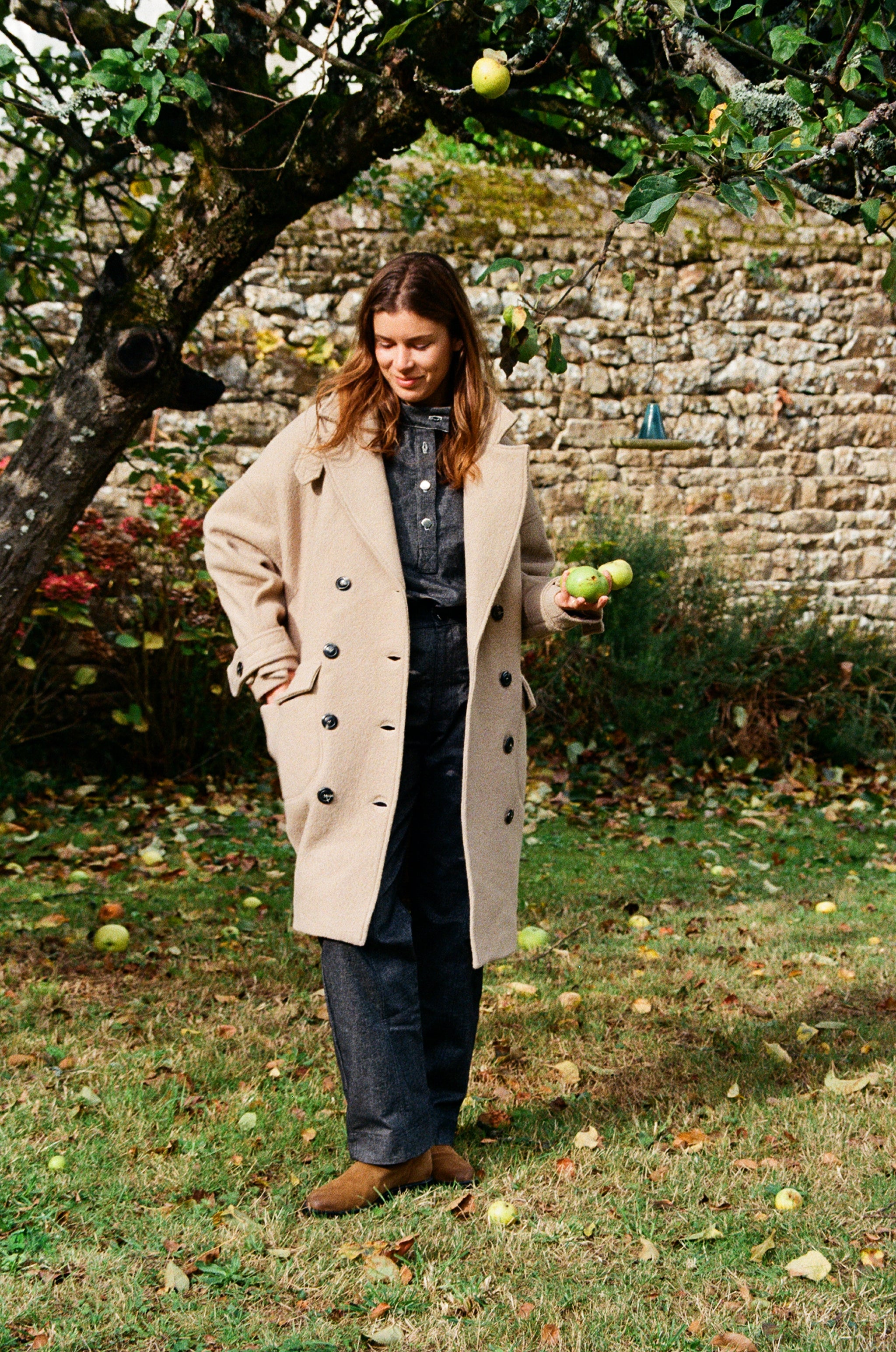 Manteau Hors Bord-Beige