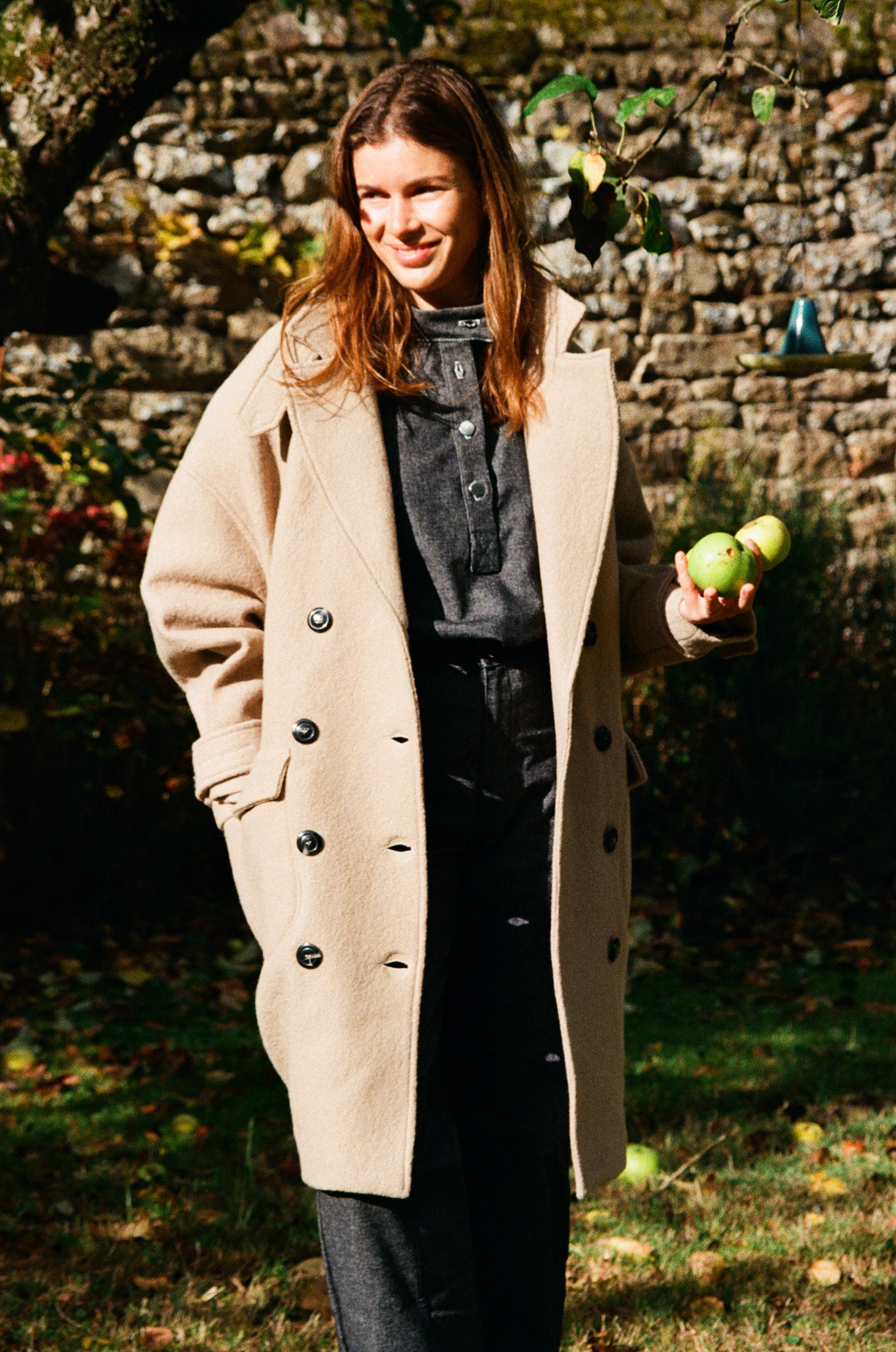 Manteau Hors Bord-Beige