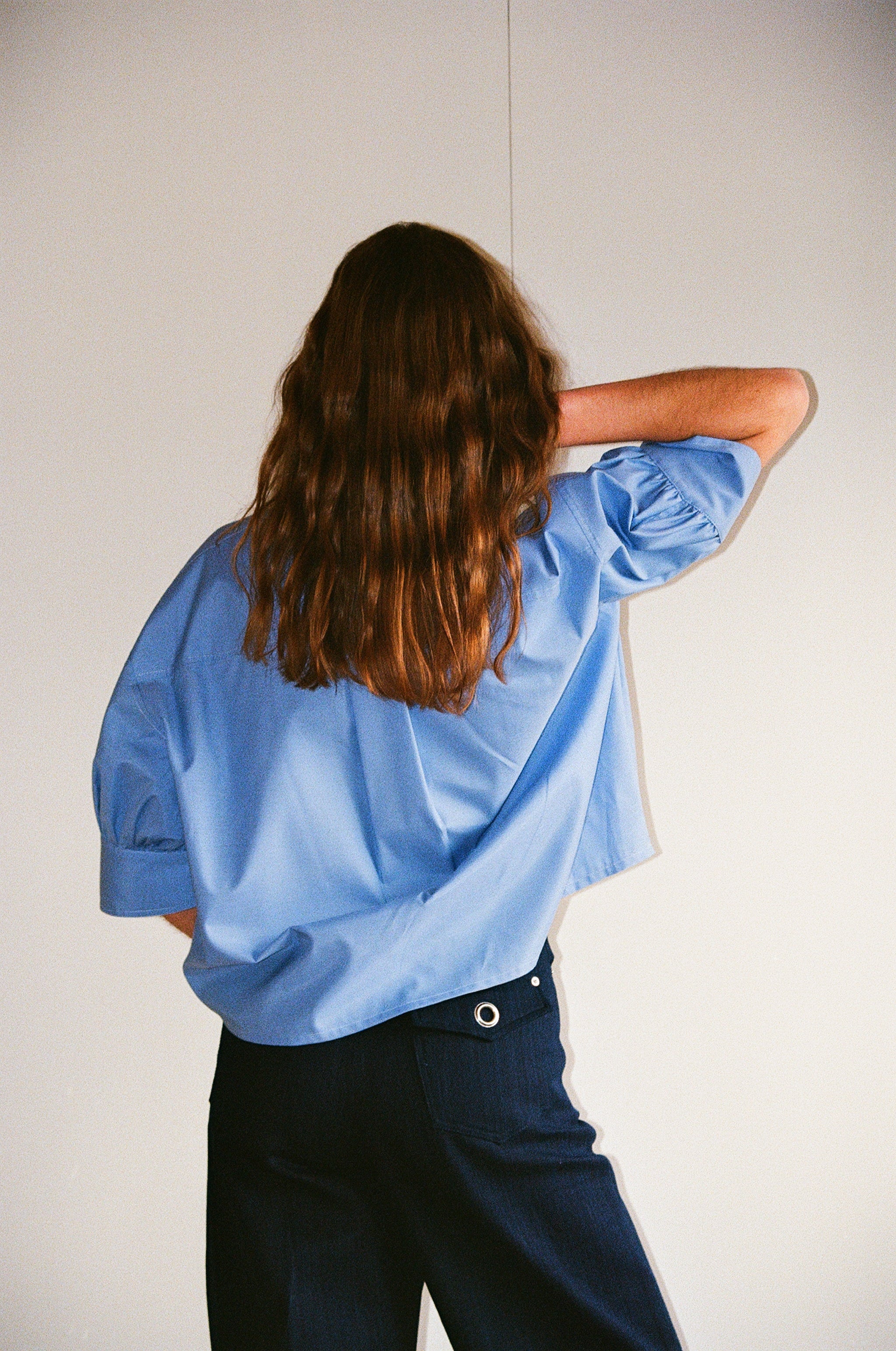 Blouse Zodiaque-Bleu Raisin