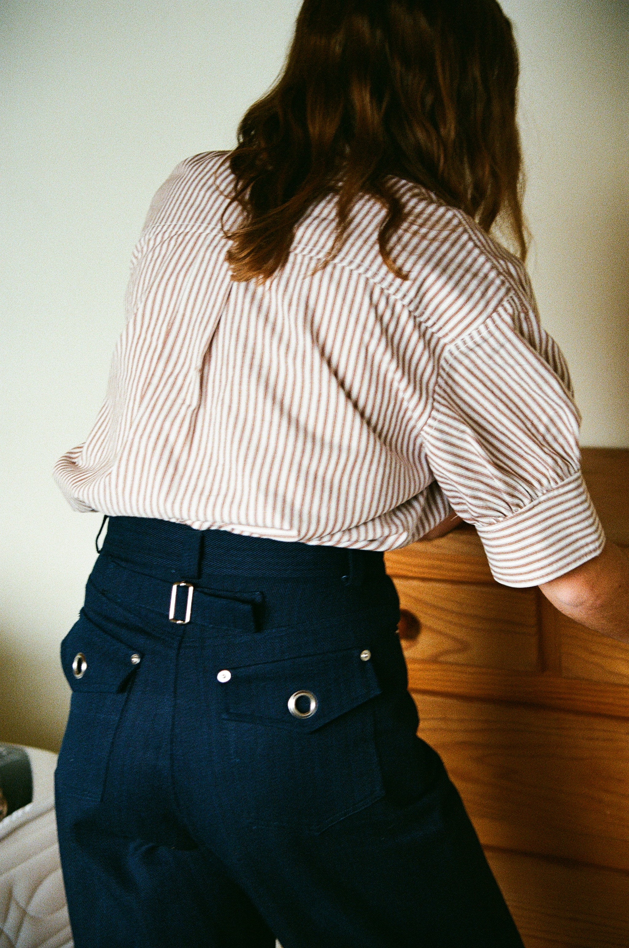 Blouse Zodiaque-Ecru/Bordeaux