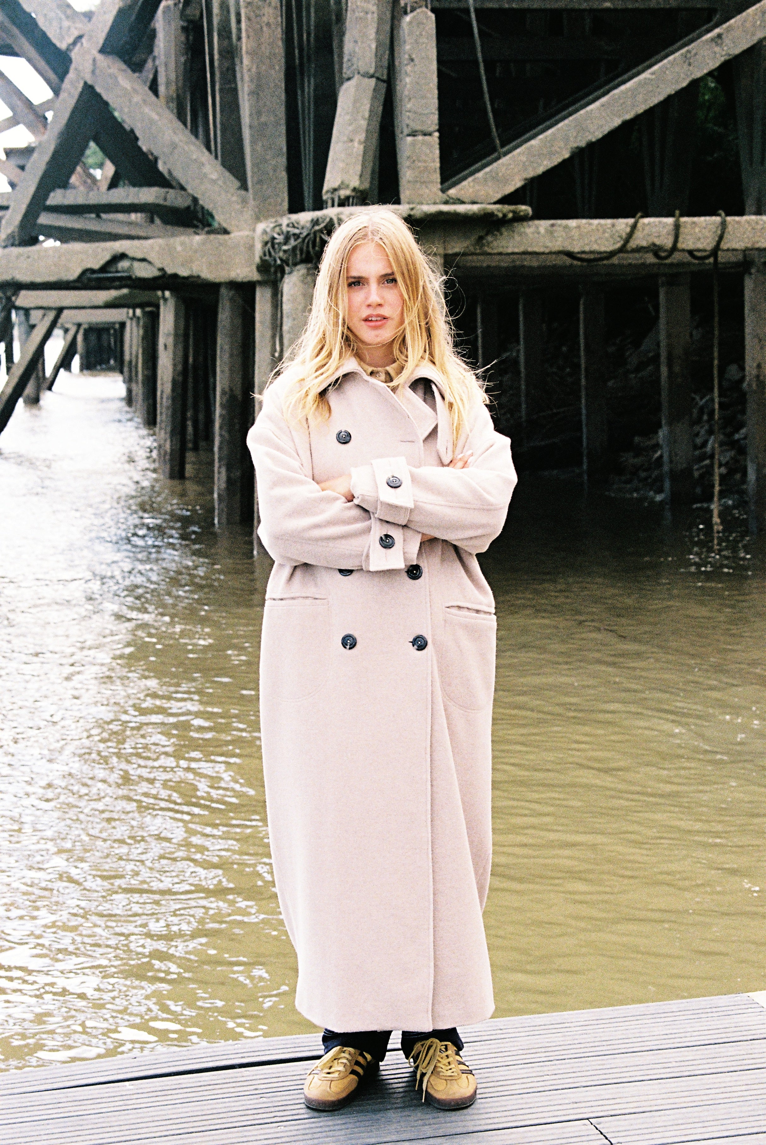 Manteau Amarrage- Beige