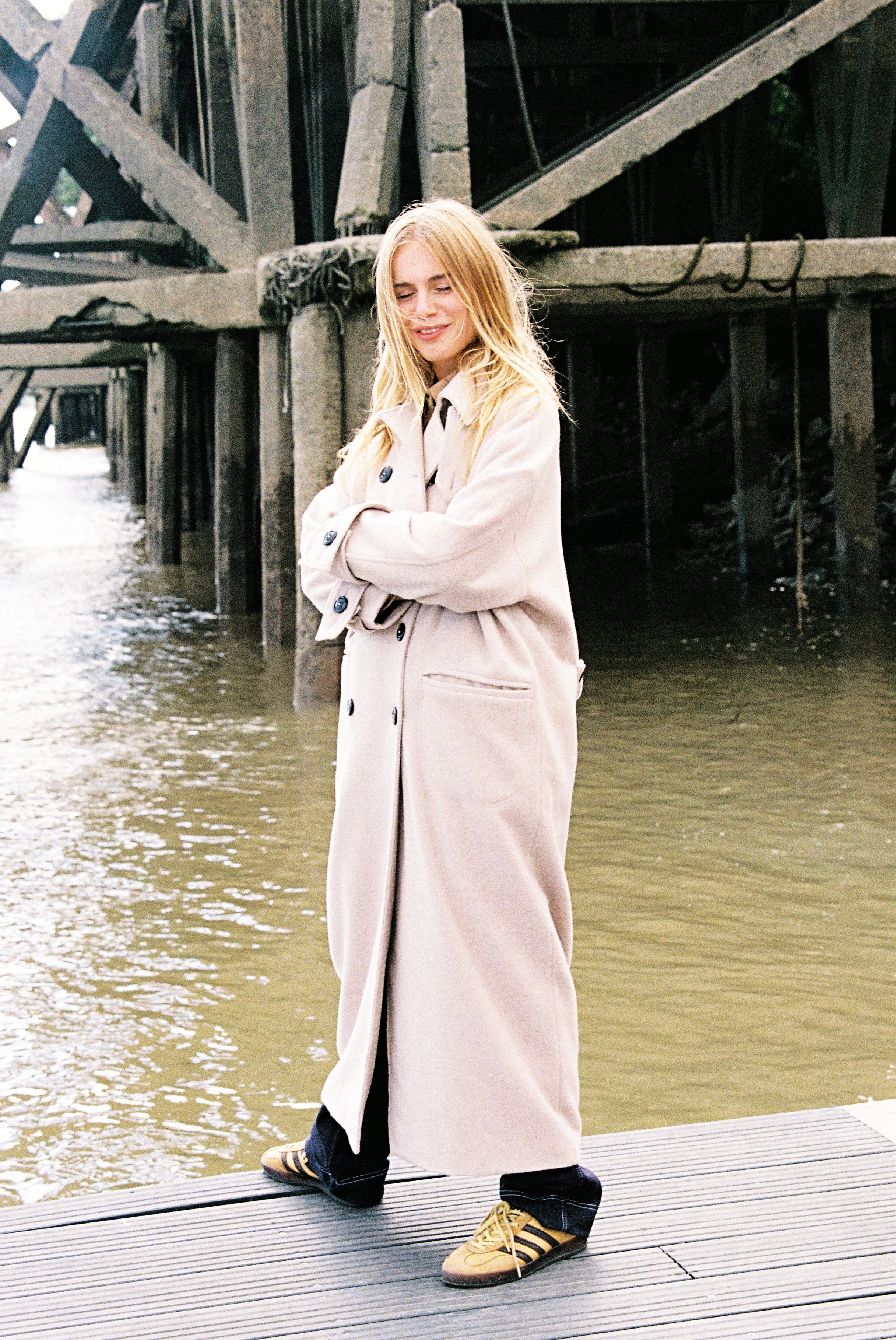 Manteau Amarrage- Beige