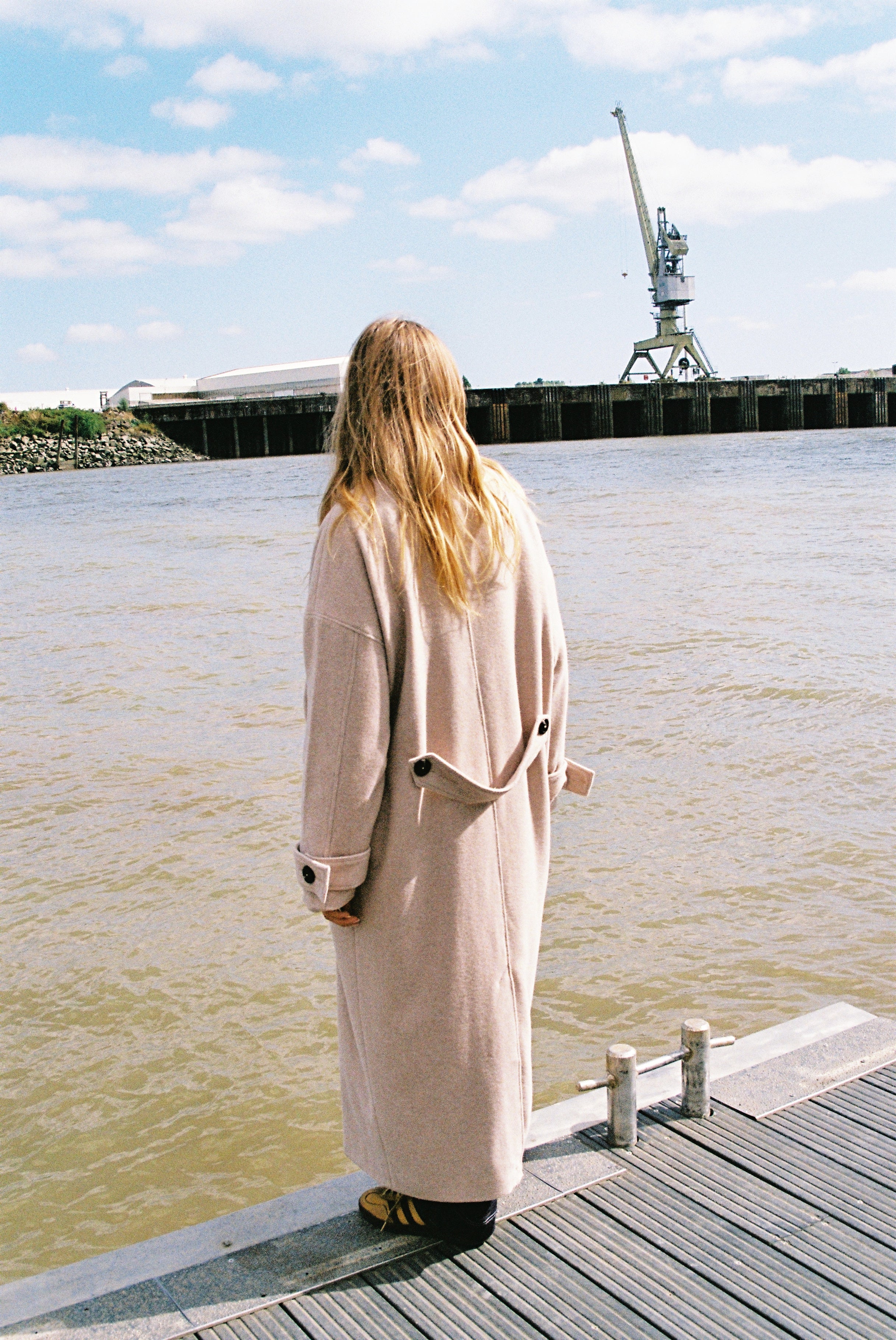 Manteau Amarrage- Beige
