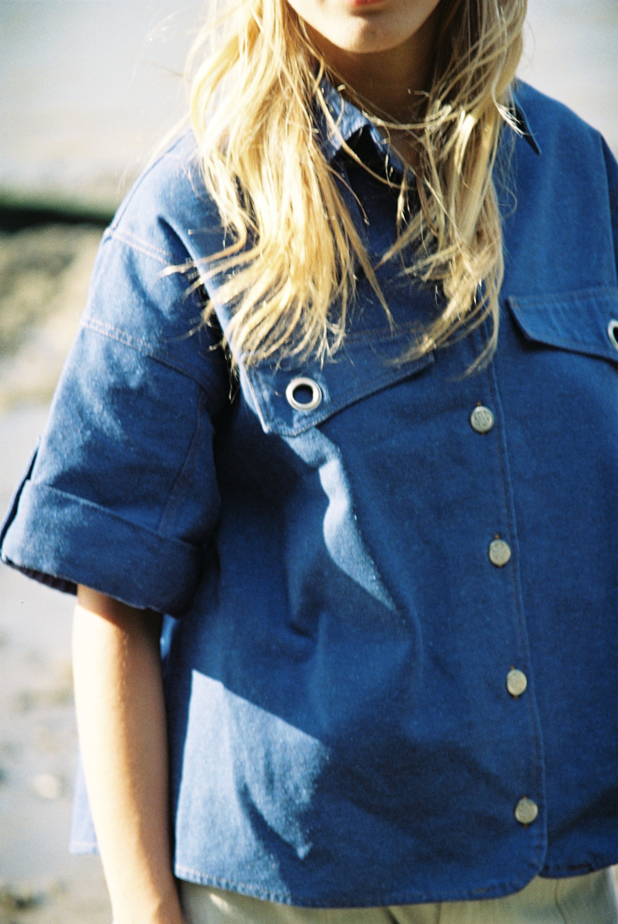 CHEMISE COCOTIER-GRAND BLEU